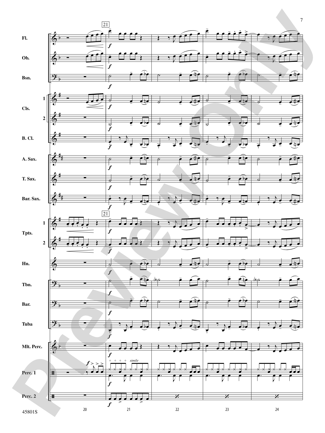 Cake by the Ocean: Score