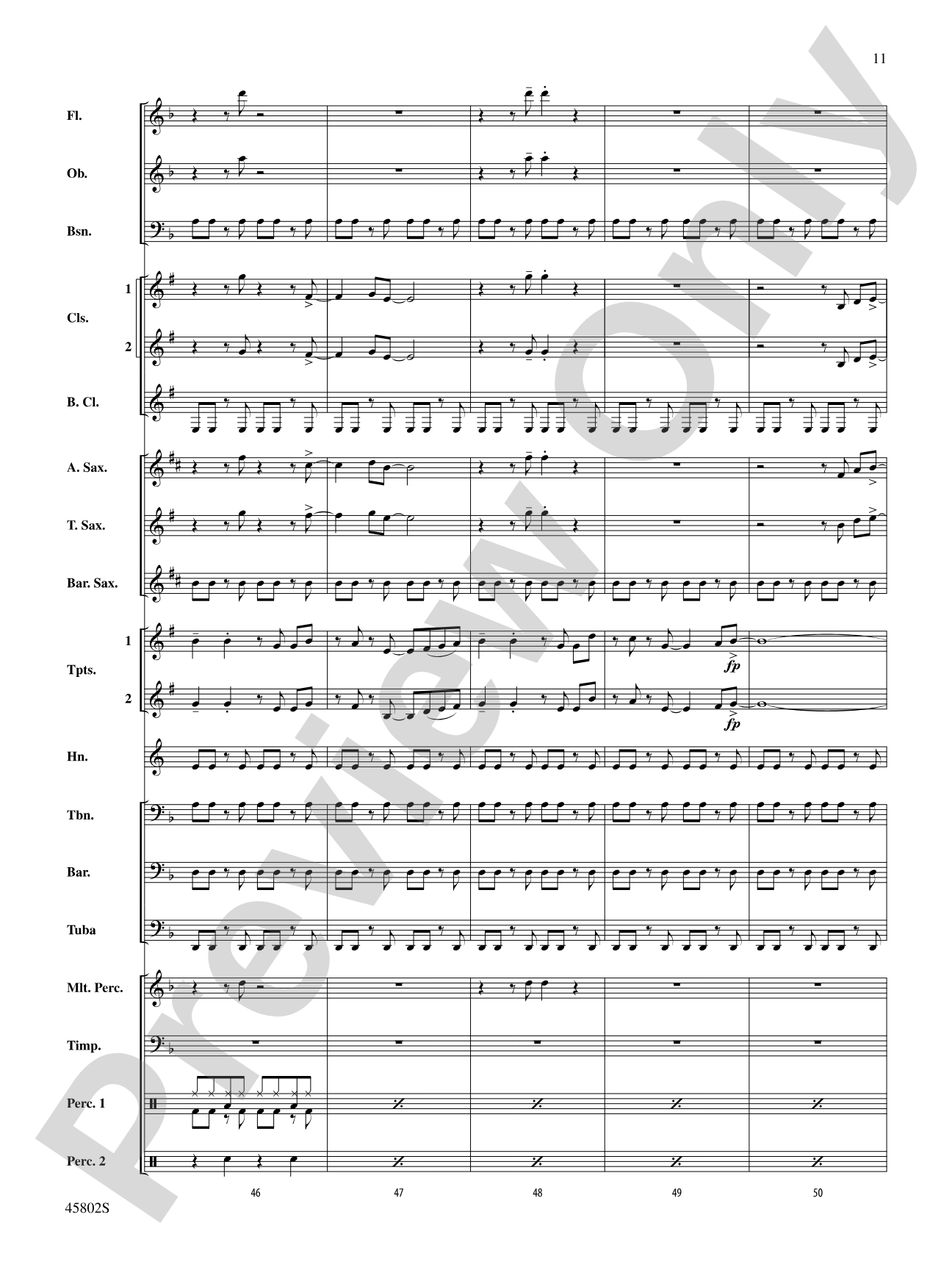 Confident: Concert Band Conductor Score & Parts