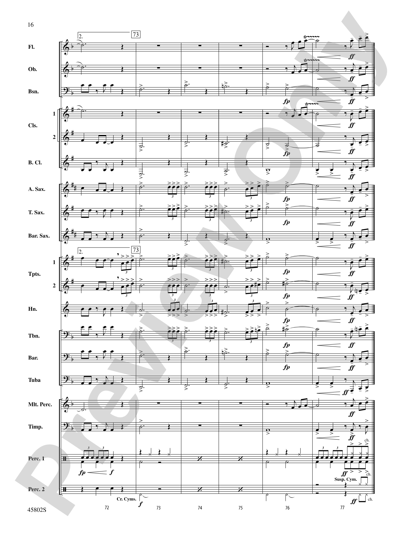 Confident: Concert Band Conductor Score & Parts