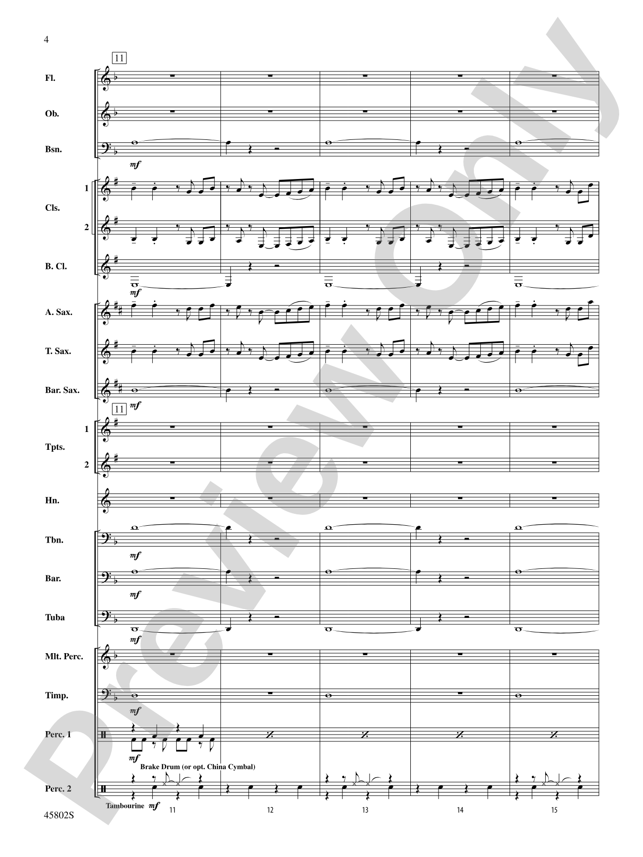 Confident: Concert Band Conductor Score & Parts