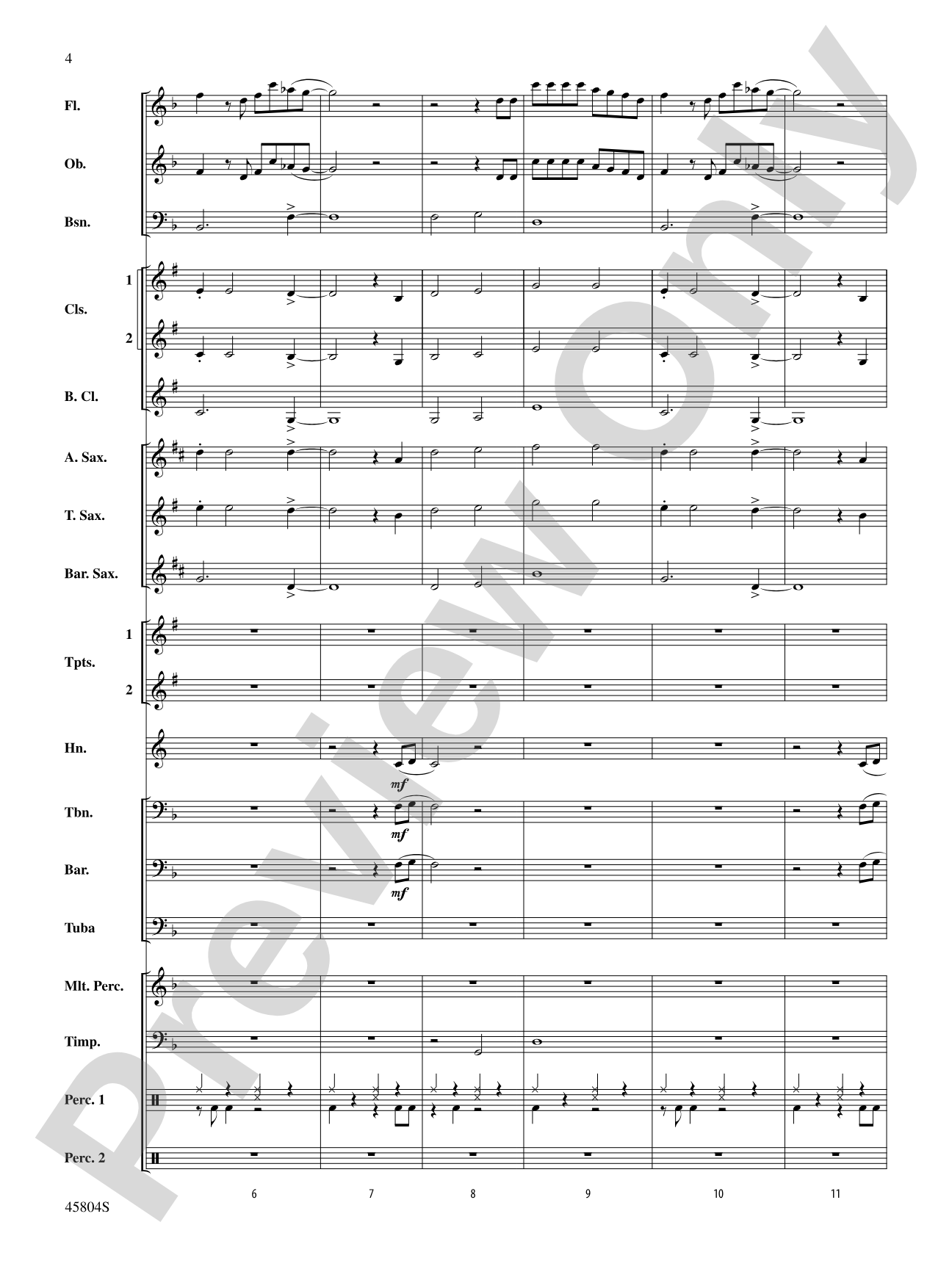 Just Like Fire: Concert Band Conductor Score & Parts