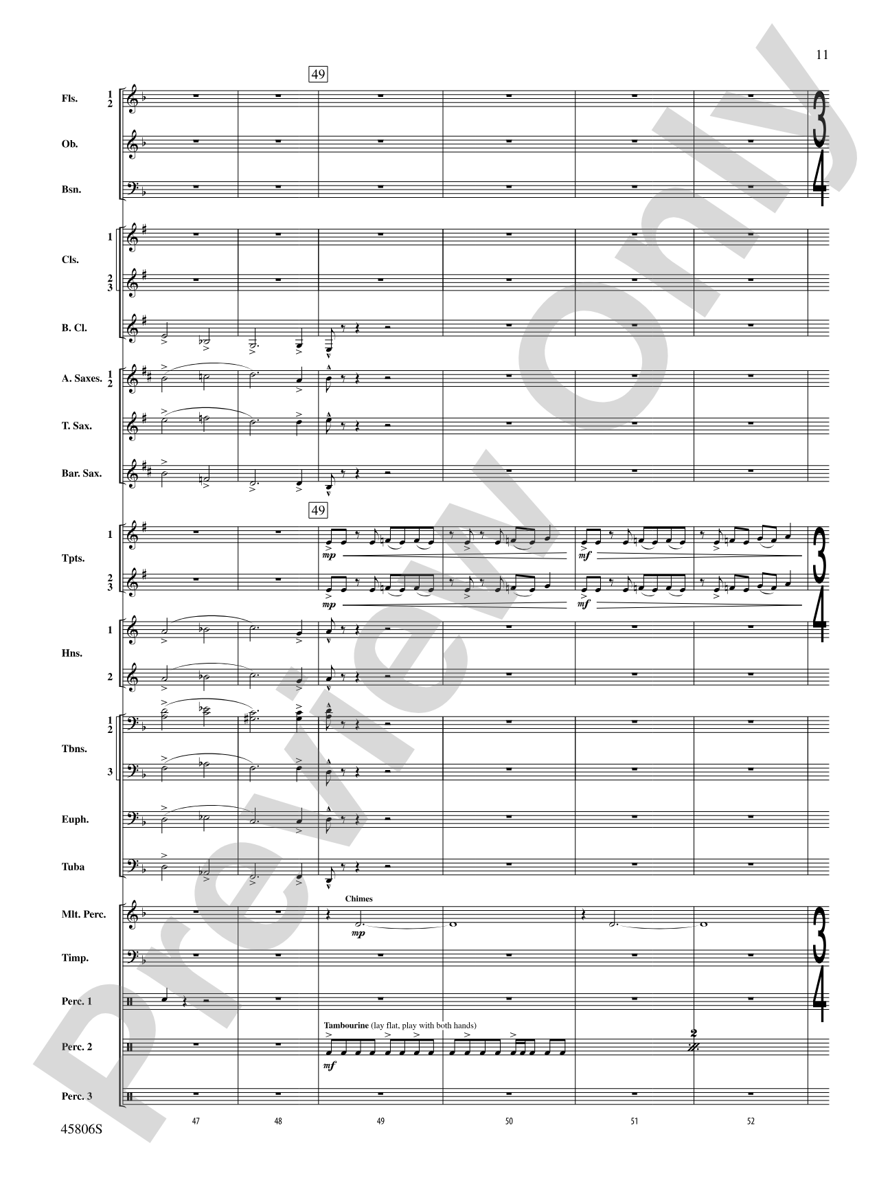 Children of a Different Sun: Score