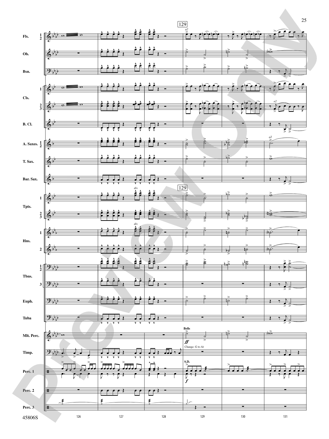 Children of a Different Sun: Score