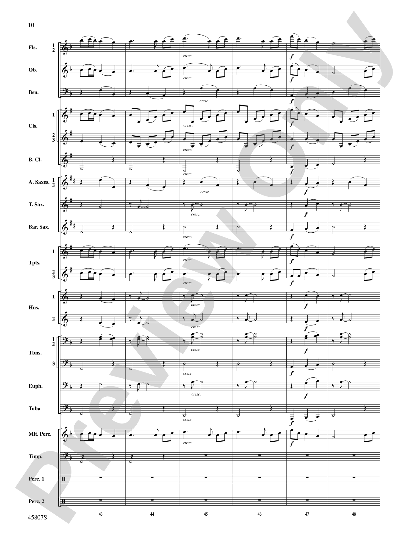 Brahms' Waltz 2 Ways: Concert Band Conductor Score & Parts