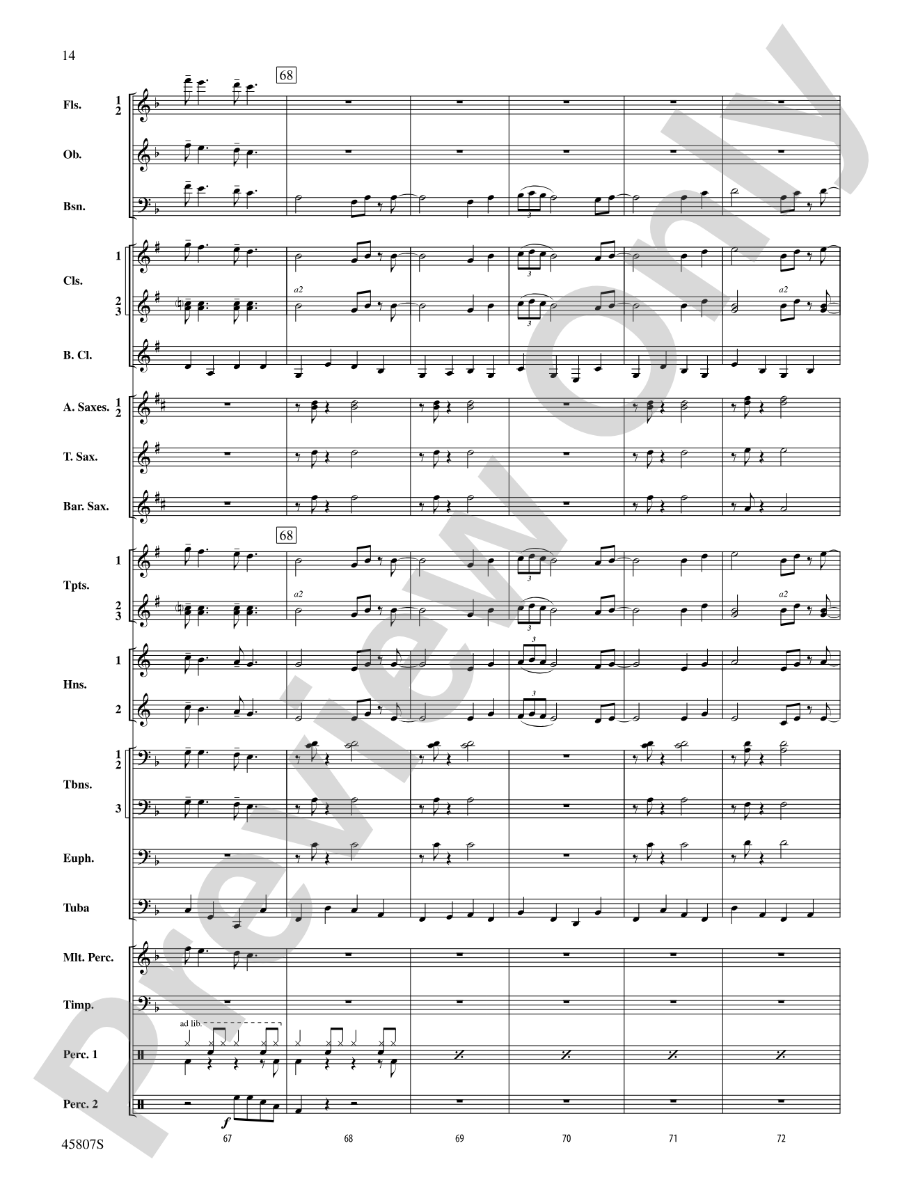 Brahms' Waltz 2 Ways: Concert Band Conductor Score & Parts