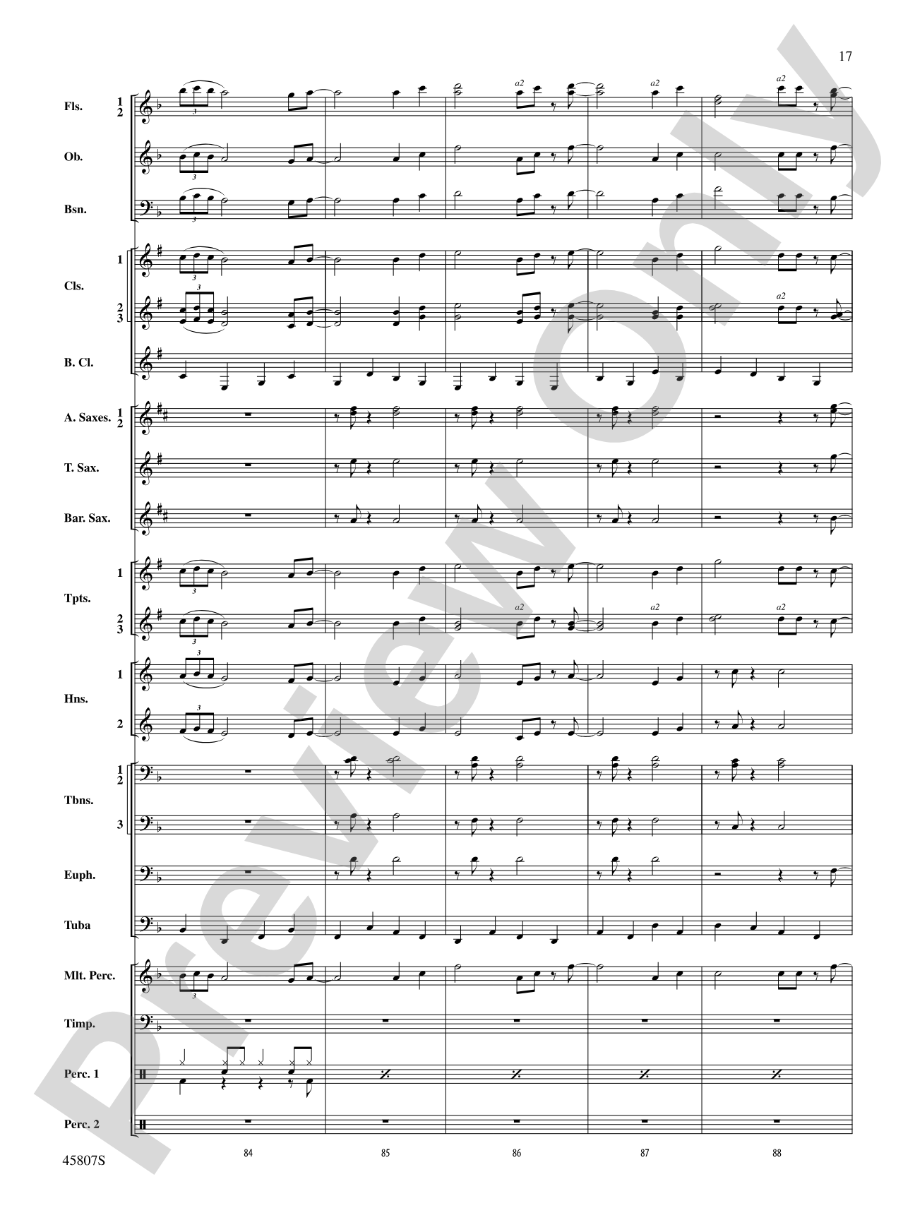 Brahms' Waltz 2 Ways: Concert Band Conductor Score & Parts