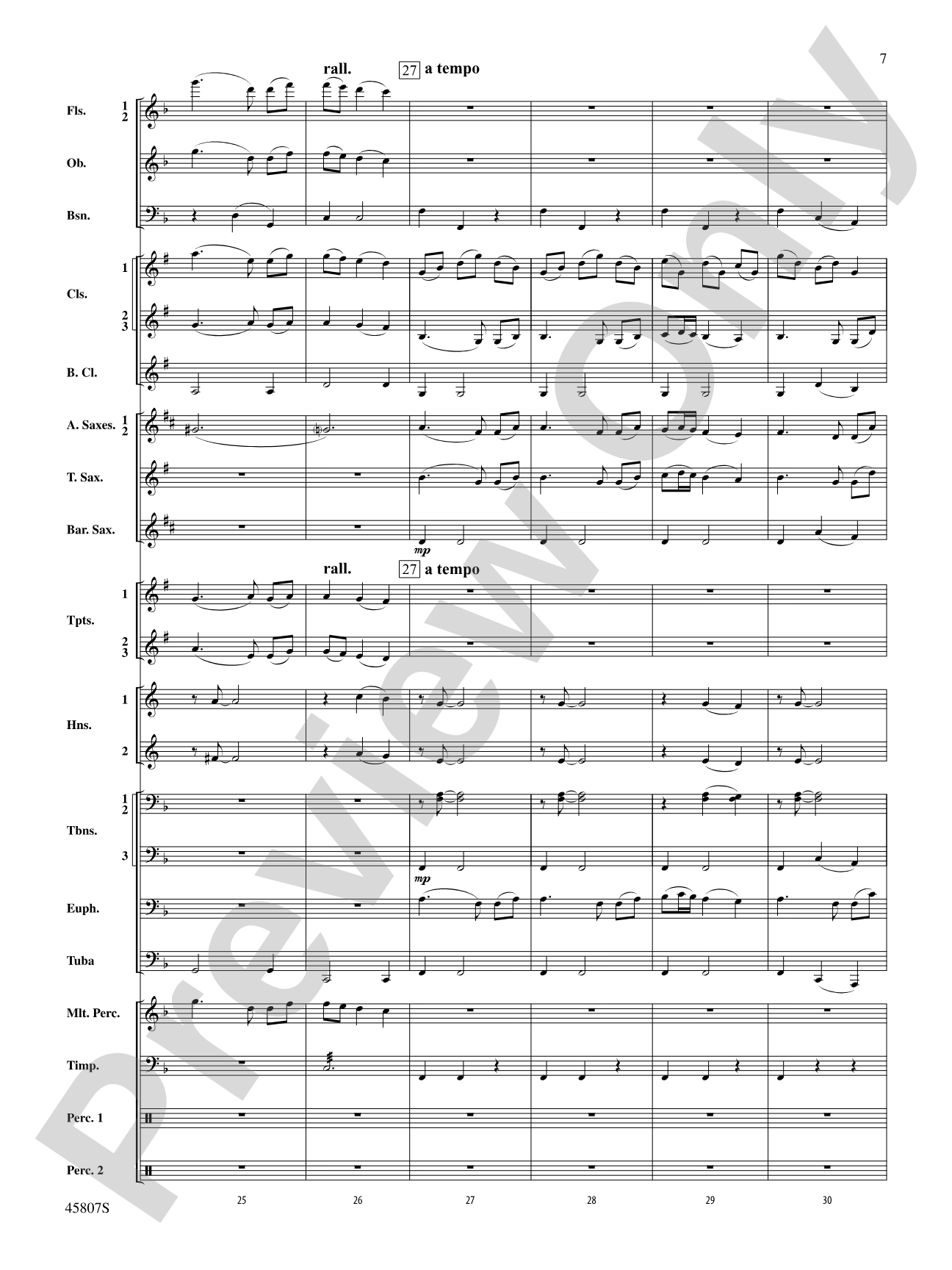 Brahms' Waltz 2 Ways: Concert Band Conductor Score & Parts