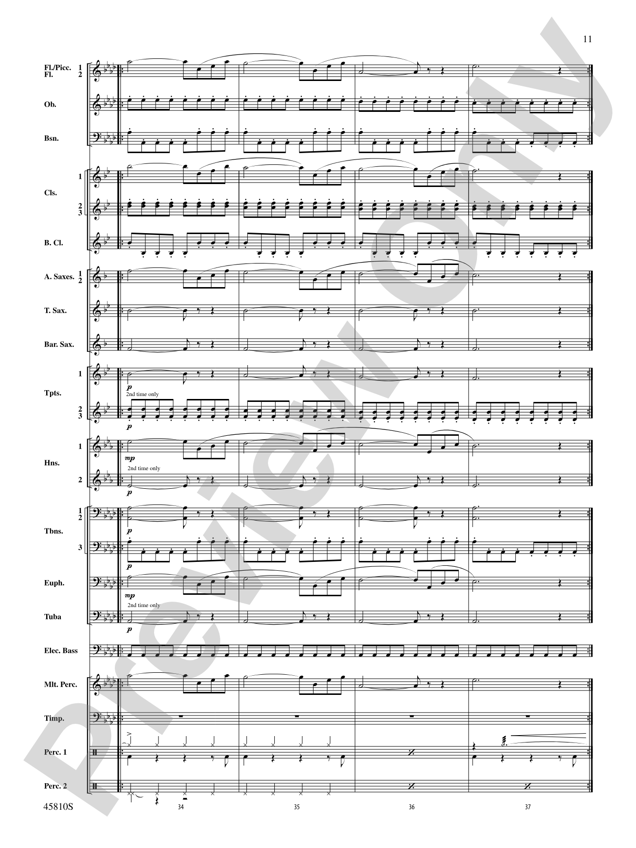 Appalachian Snowfall: Concert Band Conductor Score & Parts