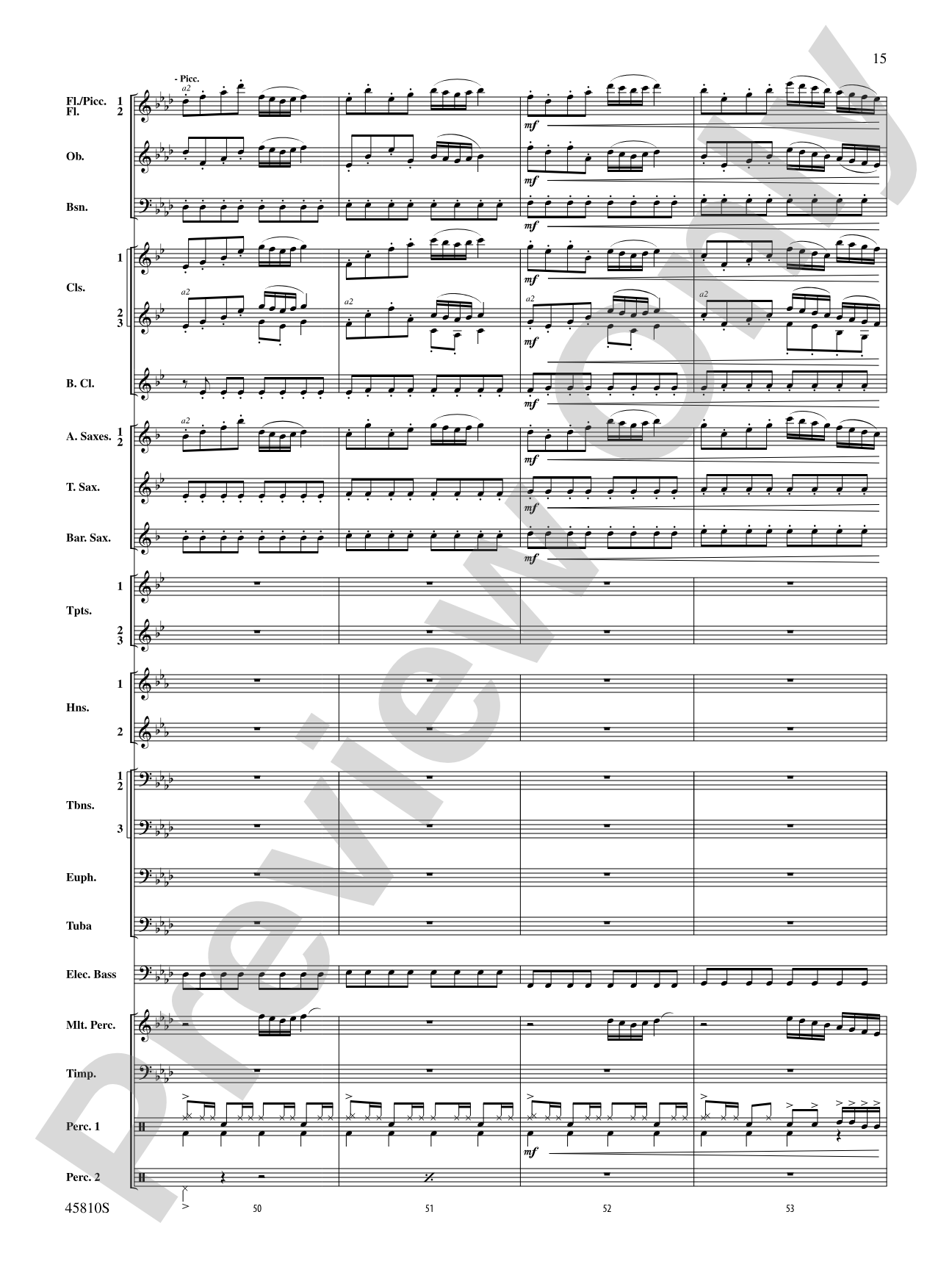 Appalachian Snowfall: Concert Band Conductor Score & Parts