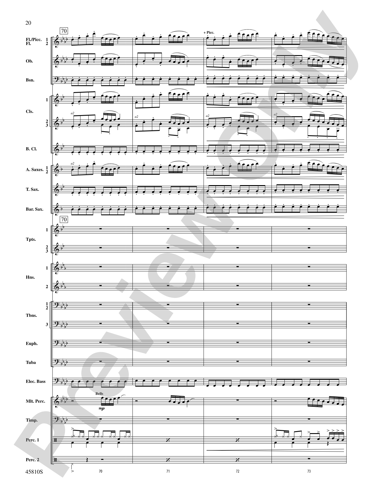 Appalachian Snowfall: Concert Band Conductor Score & Parts