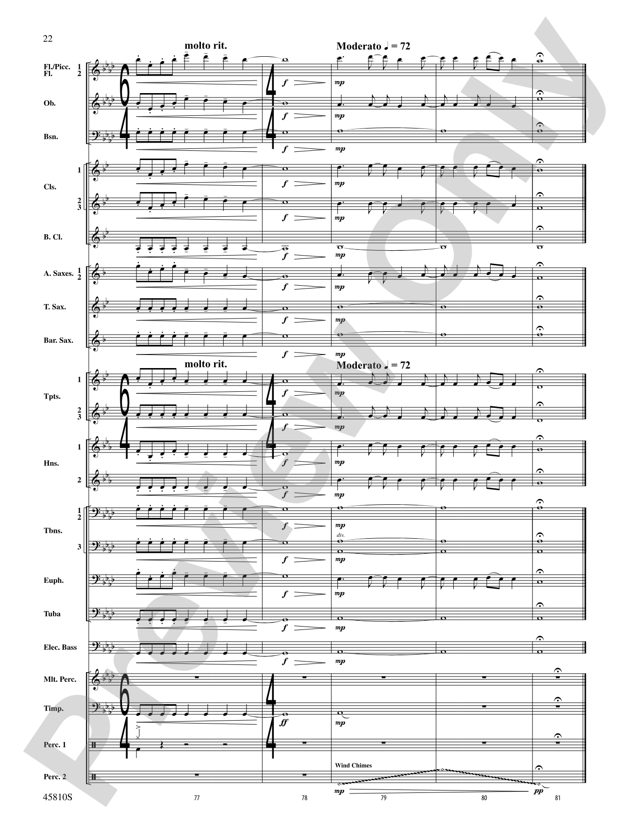 Appalachian Snowfall: Concert Band Conductor Score & Parts