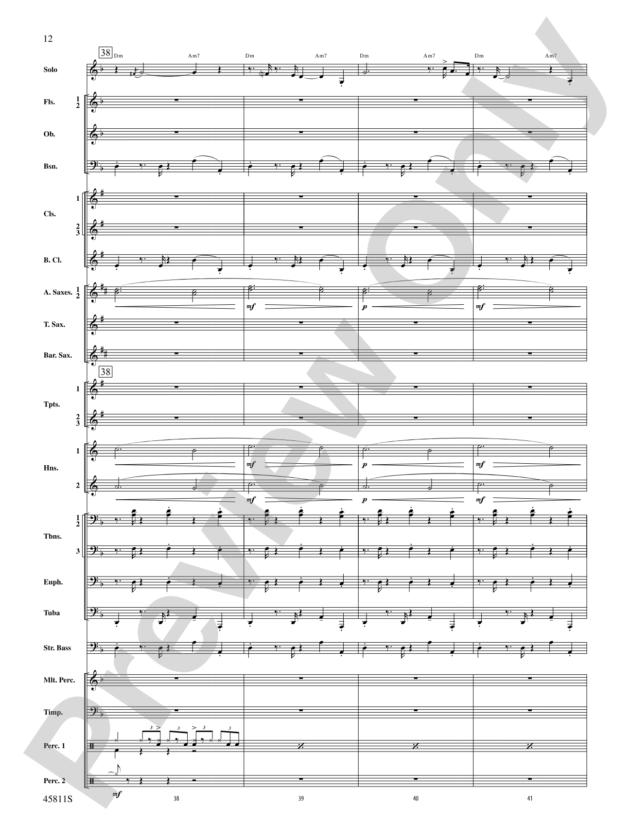 A Tribute to Dave Brubeck: Concert Band Conductor Score & Parts