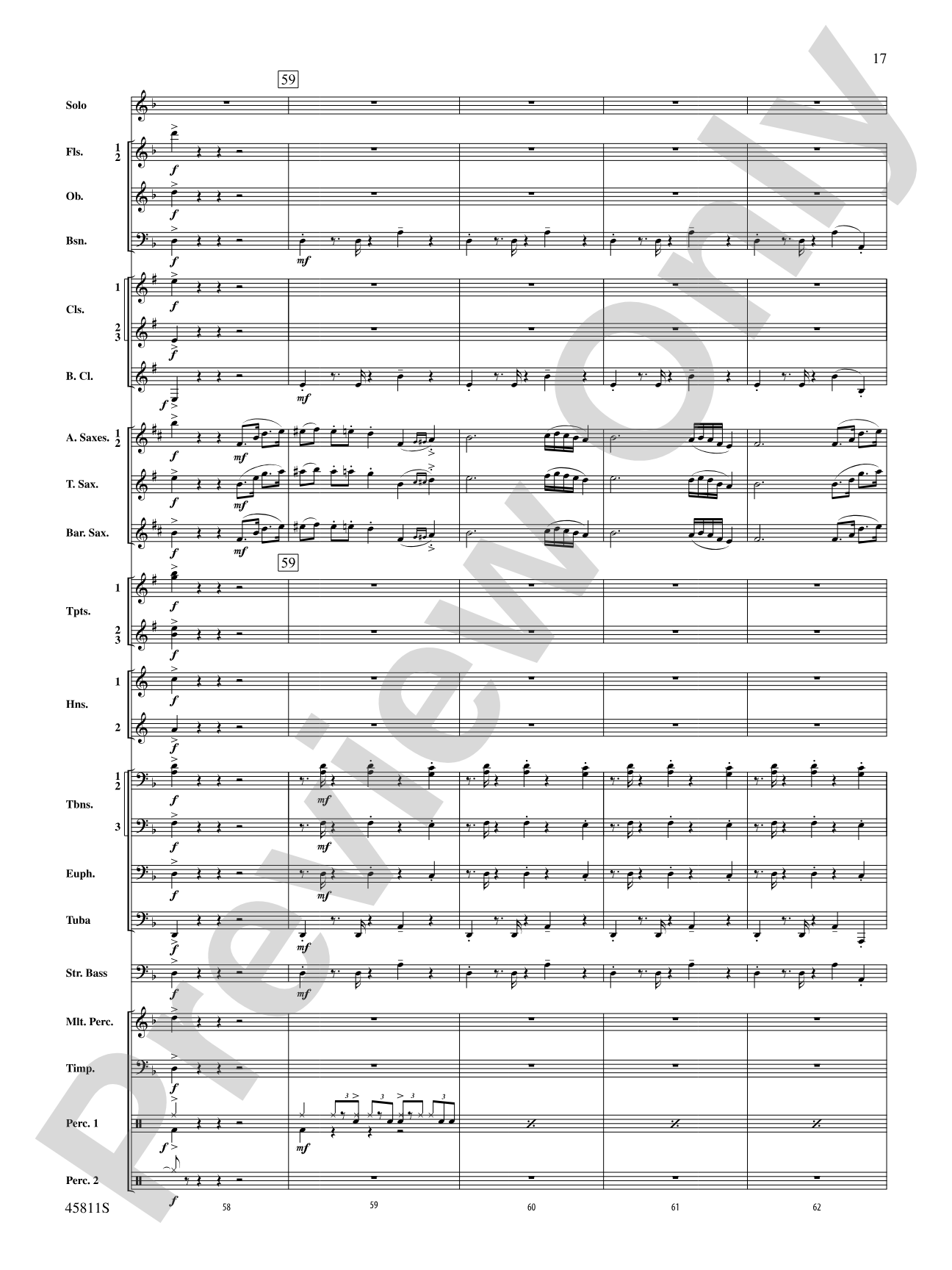 A Tribute to Dave Brubeck: Concert Band Conductor Score & Parts