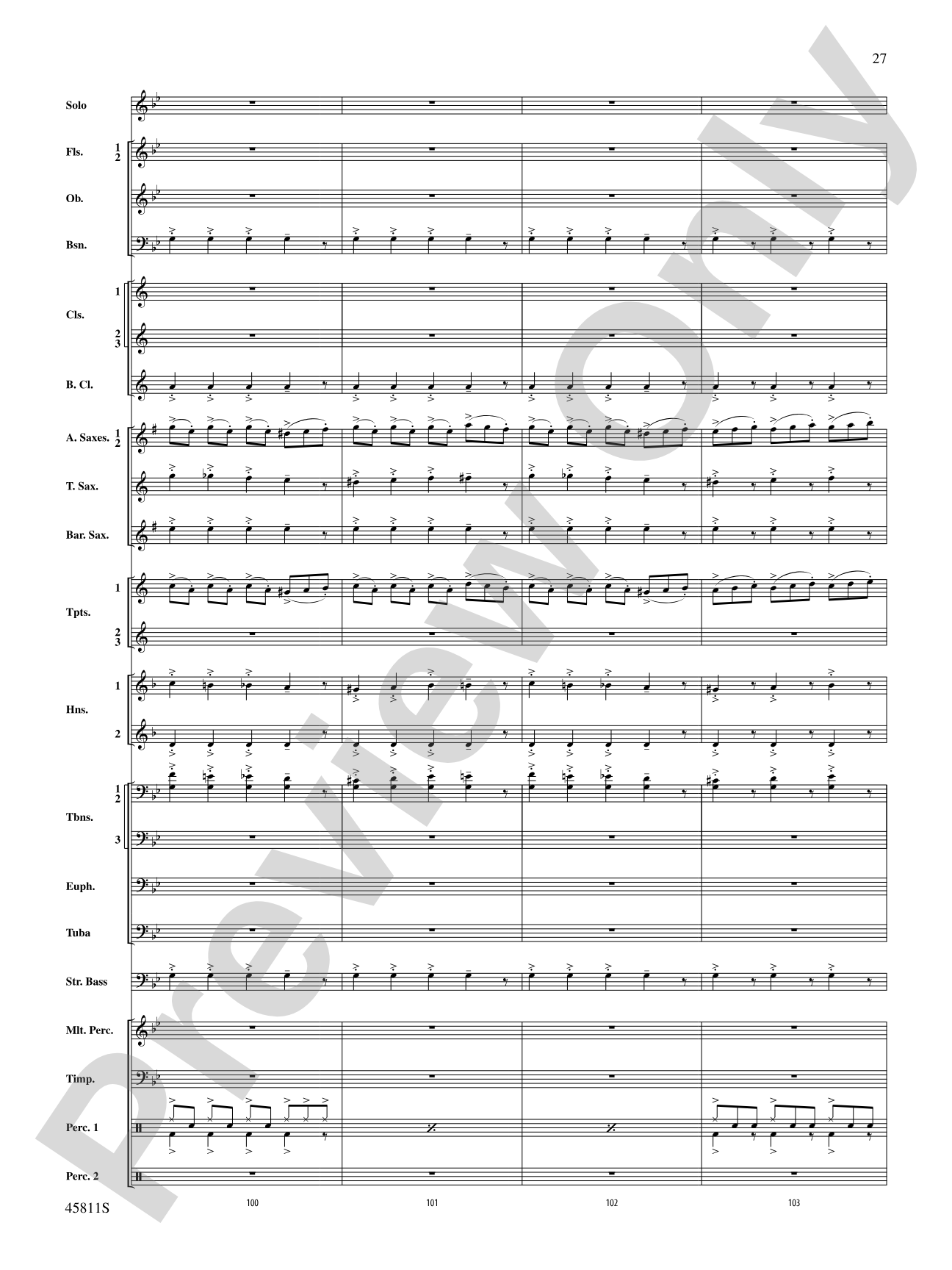 A Tribute to Dave Brubeck: Concert Band Conductor Score & Parts