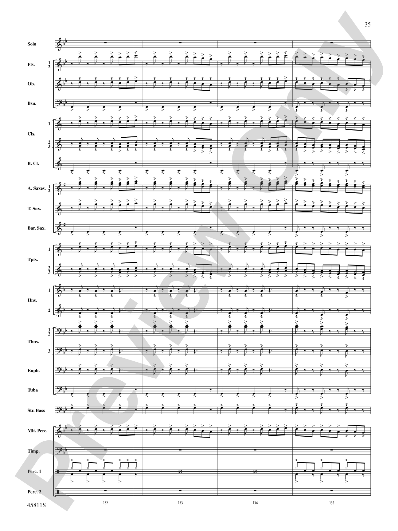 A Tribute to Dave Brubeck: Concert Band Conductor Score & Parts