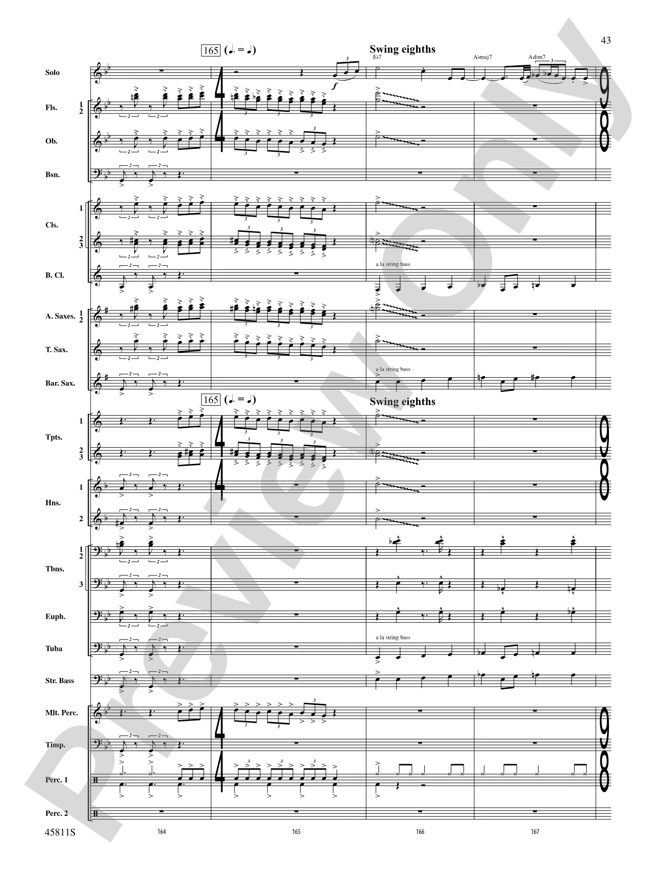 A Tribute to Dave Brubeck: Concert Band Conductor Score & Parts
