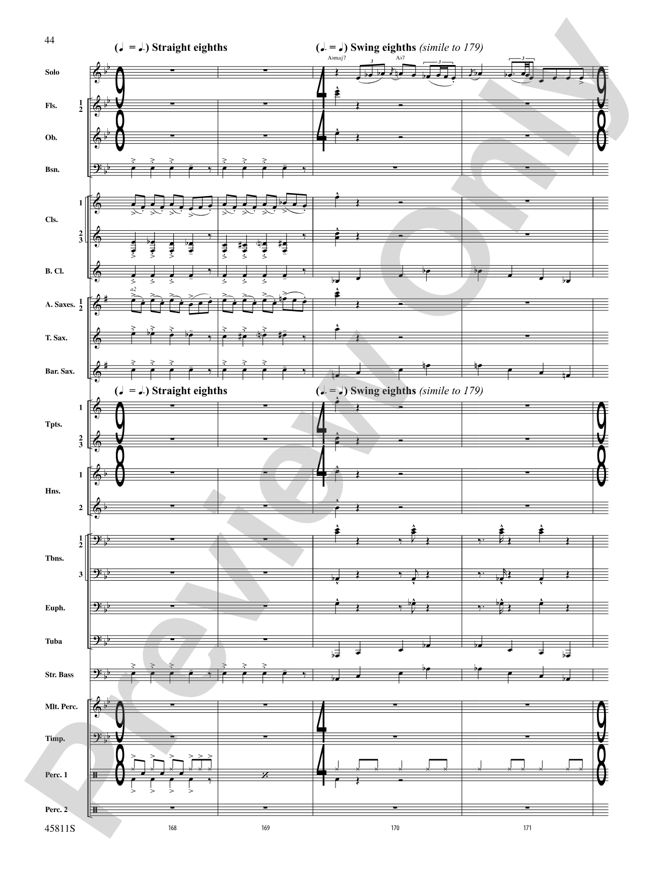 A Tribute to Dave Brubeck: Concert Band Conductor Score & Parts