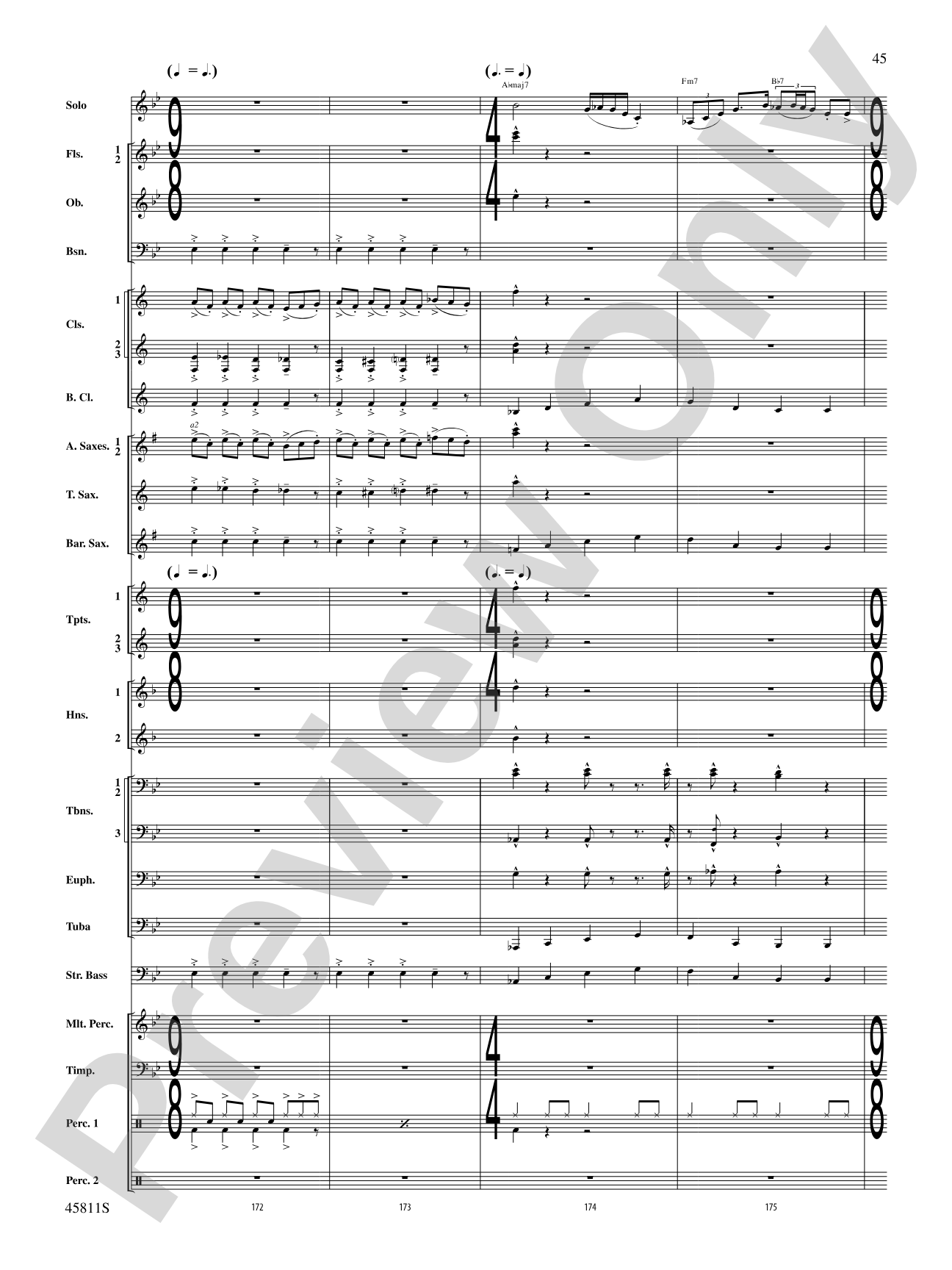A Tribute to Dave Brubeck: Concert Band Conductor Score & Parts
