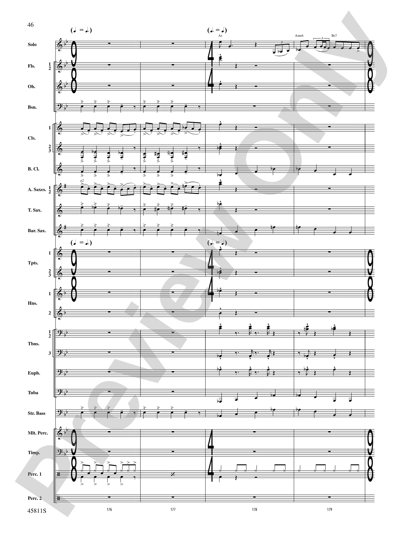 A Tribute to Dave Brubeck: Concert Band Conductor Score & Parts