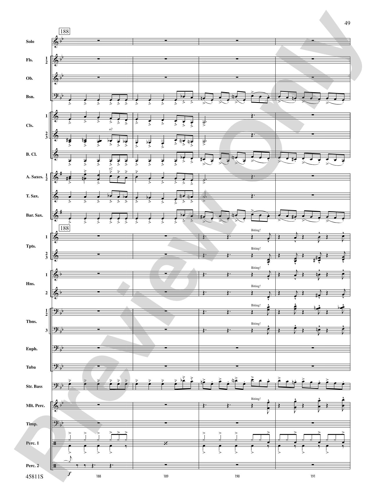 A Tribute to Dave Brubeck: Concert Band Conductor Score & Parts