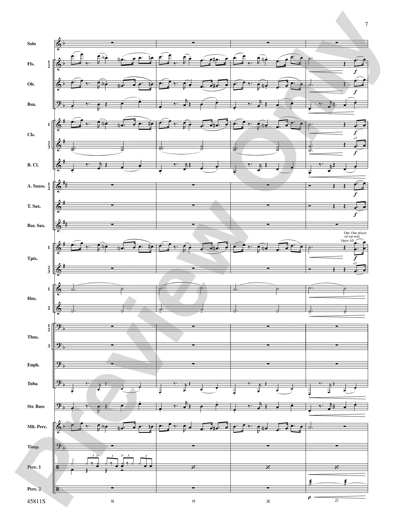 A Tribute to Dave Brubeck: Concert Band Conductor Score & Parts