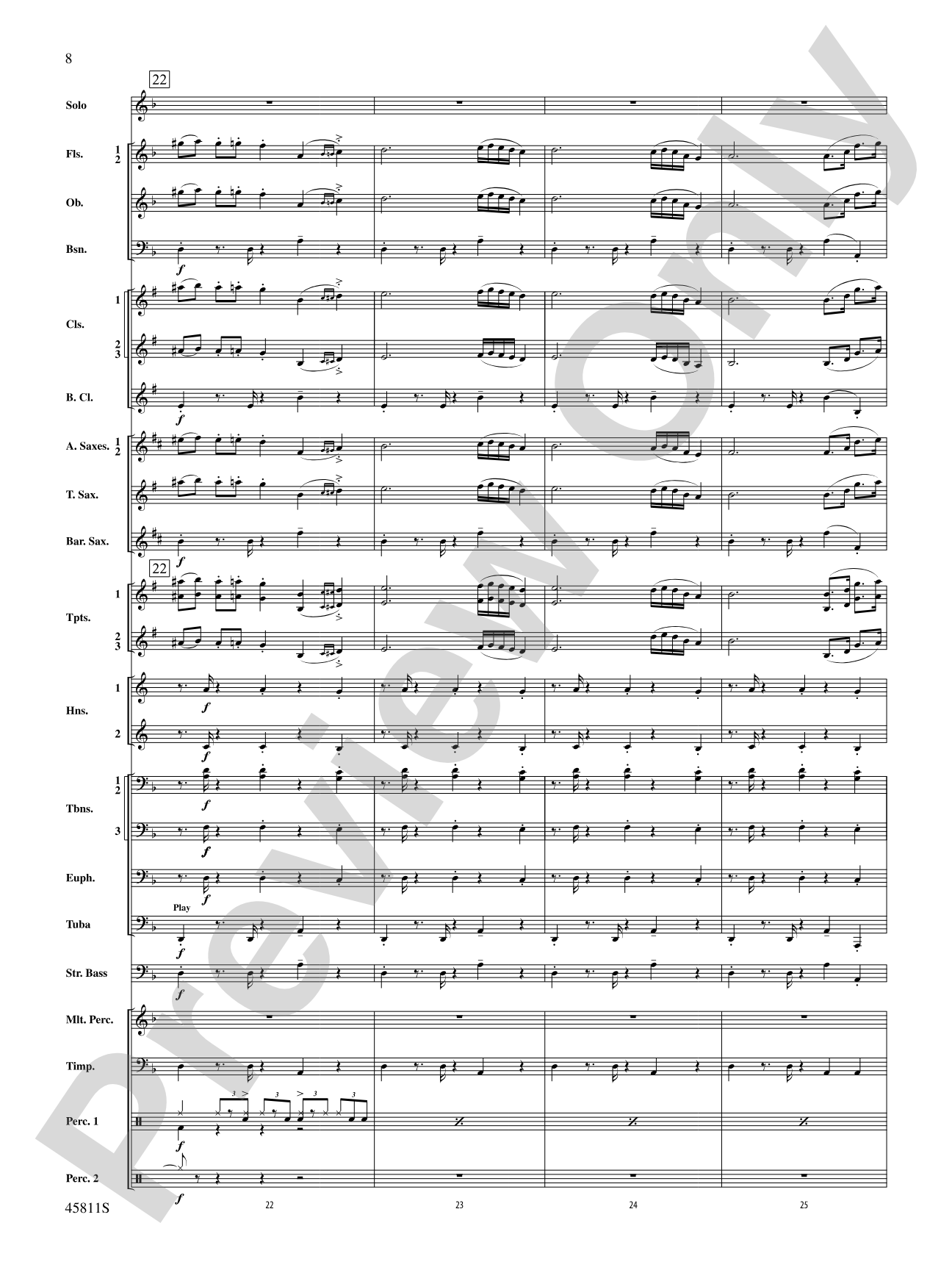 A Tribute to Dave Brubeck: Concert Band Conductor Score & Parts