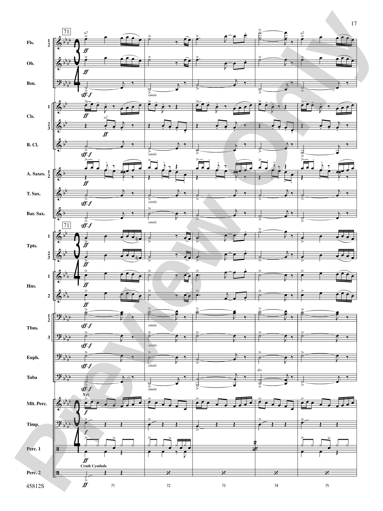 Suicide Squad: Concert Band Conductor Score & Parts