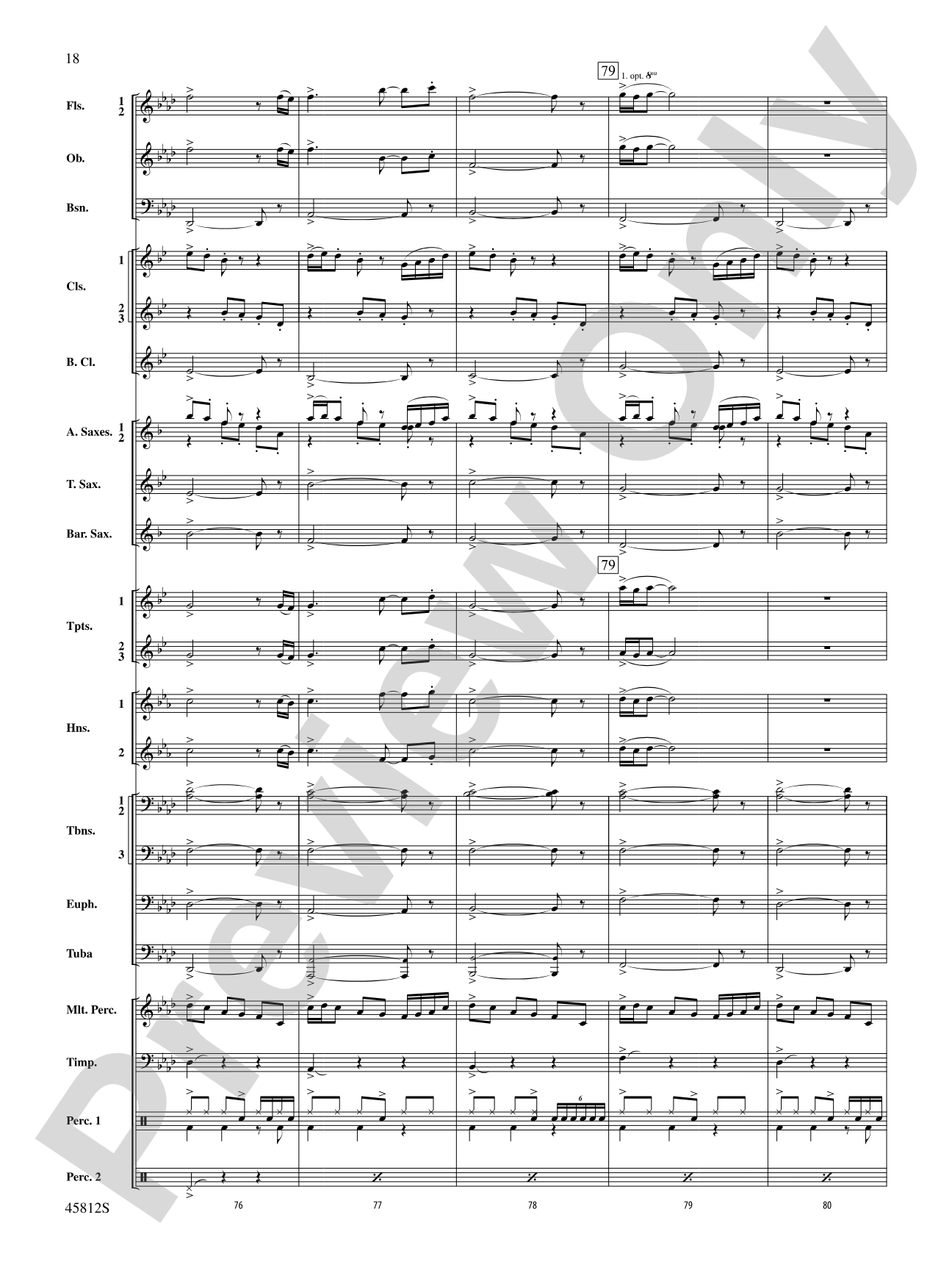 Suicide Squad: Concert Band Conductor Score & Parts