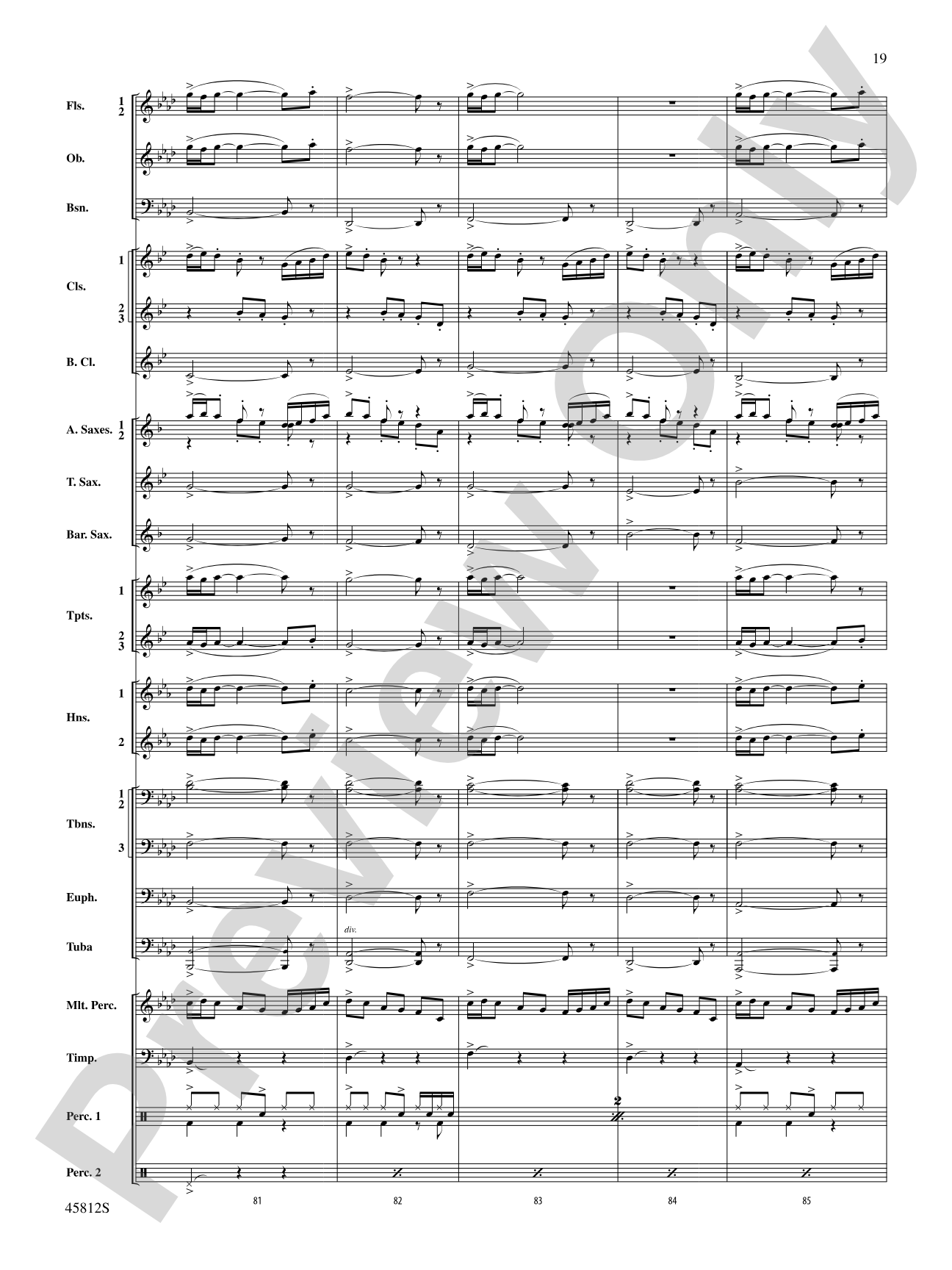 Suicide Squad: Concert Band Conductor Score & Parts