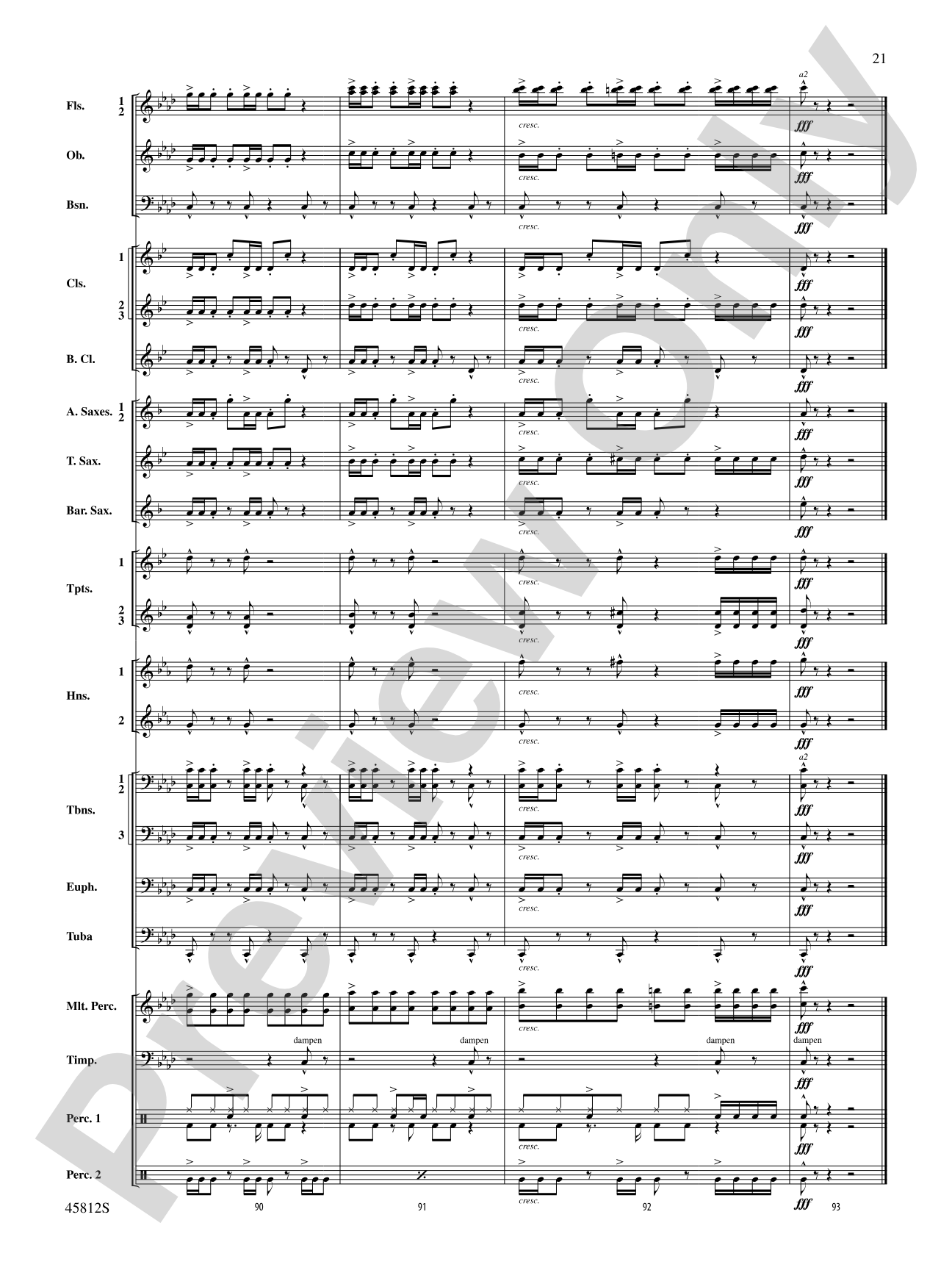 Suicide Squad: Concert Band Conductor Score & Parts