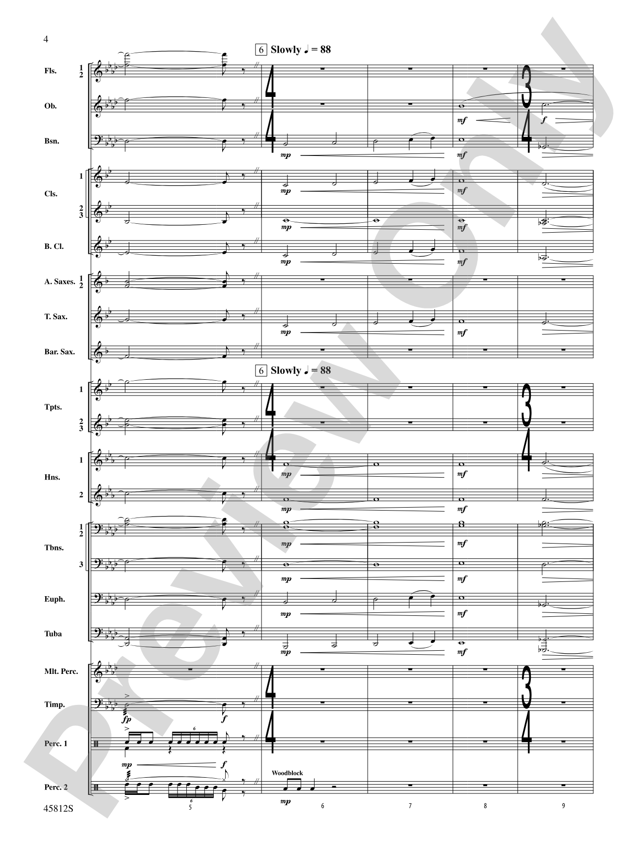 Suicide Squad: Concert Band Conductor Score & Parts