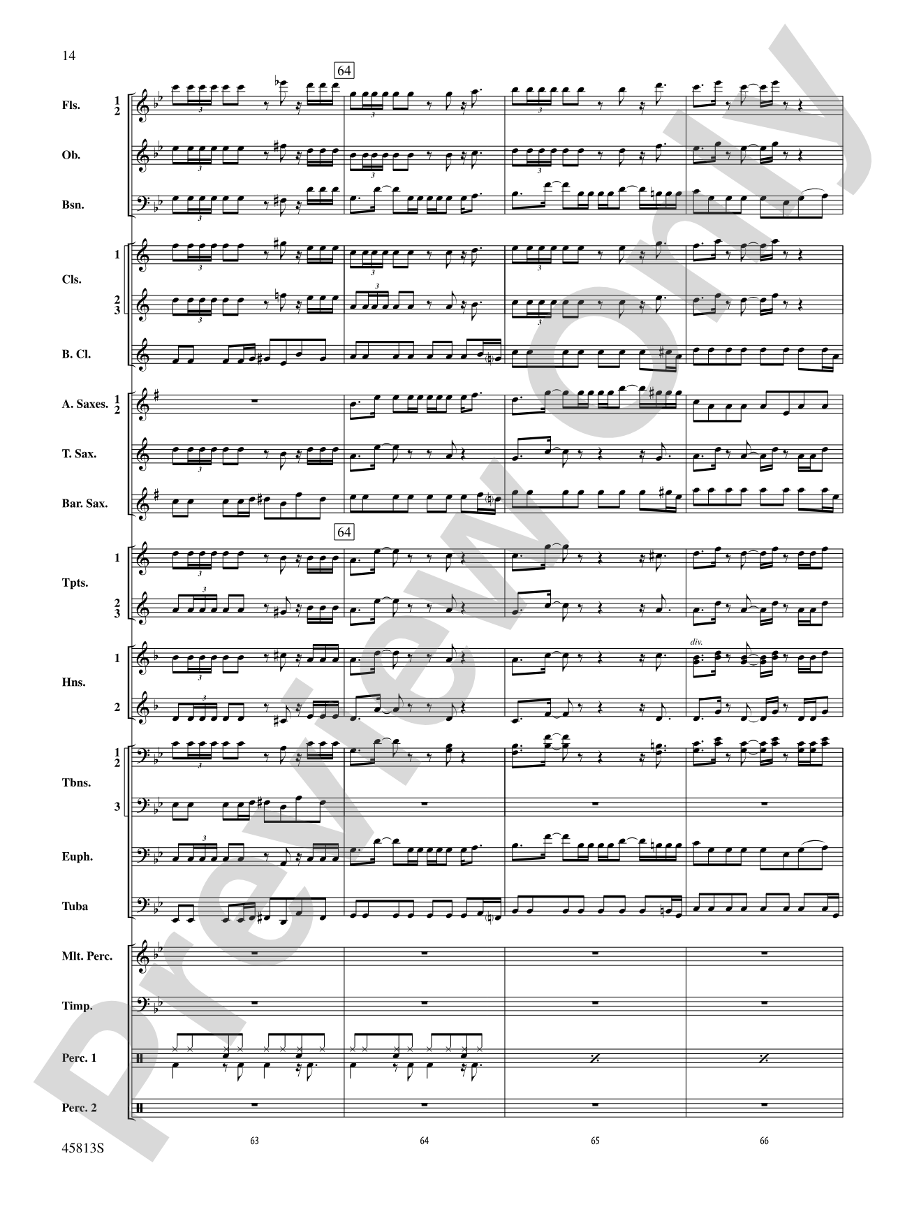 Hamilton, Suite from: Concert Band Conductor Score & Parts