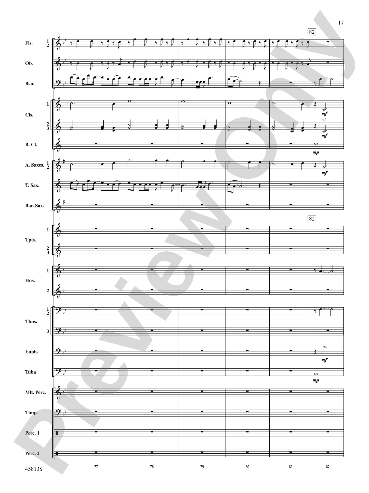 Hamilton, Suite from: Concert Band Conductor Score & Parts