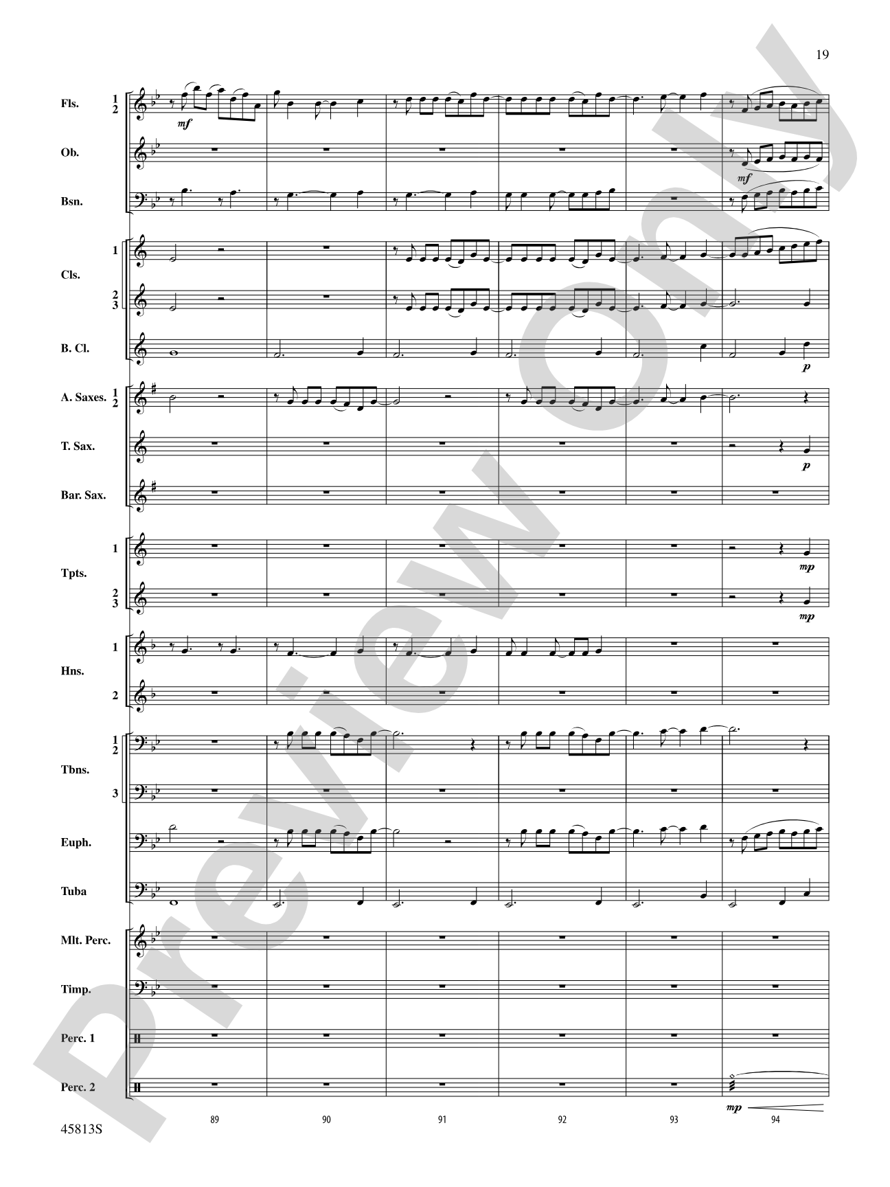 Hamilton, Suite from: Concert Band Conductor Score & Parts