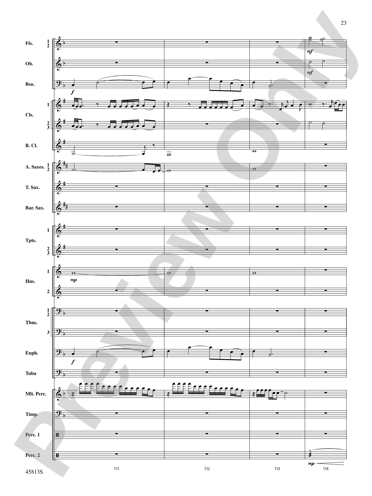 Hamilton, Suite from: Concert Band Conductor Score & Parts