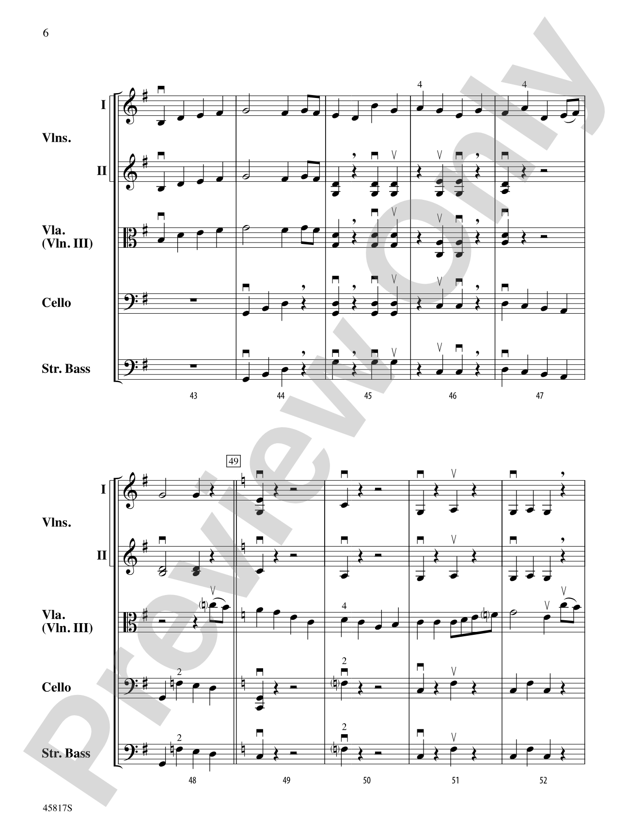 The Girl I Left Behind Me: String Orchestra Conductor Score & Parts