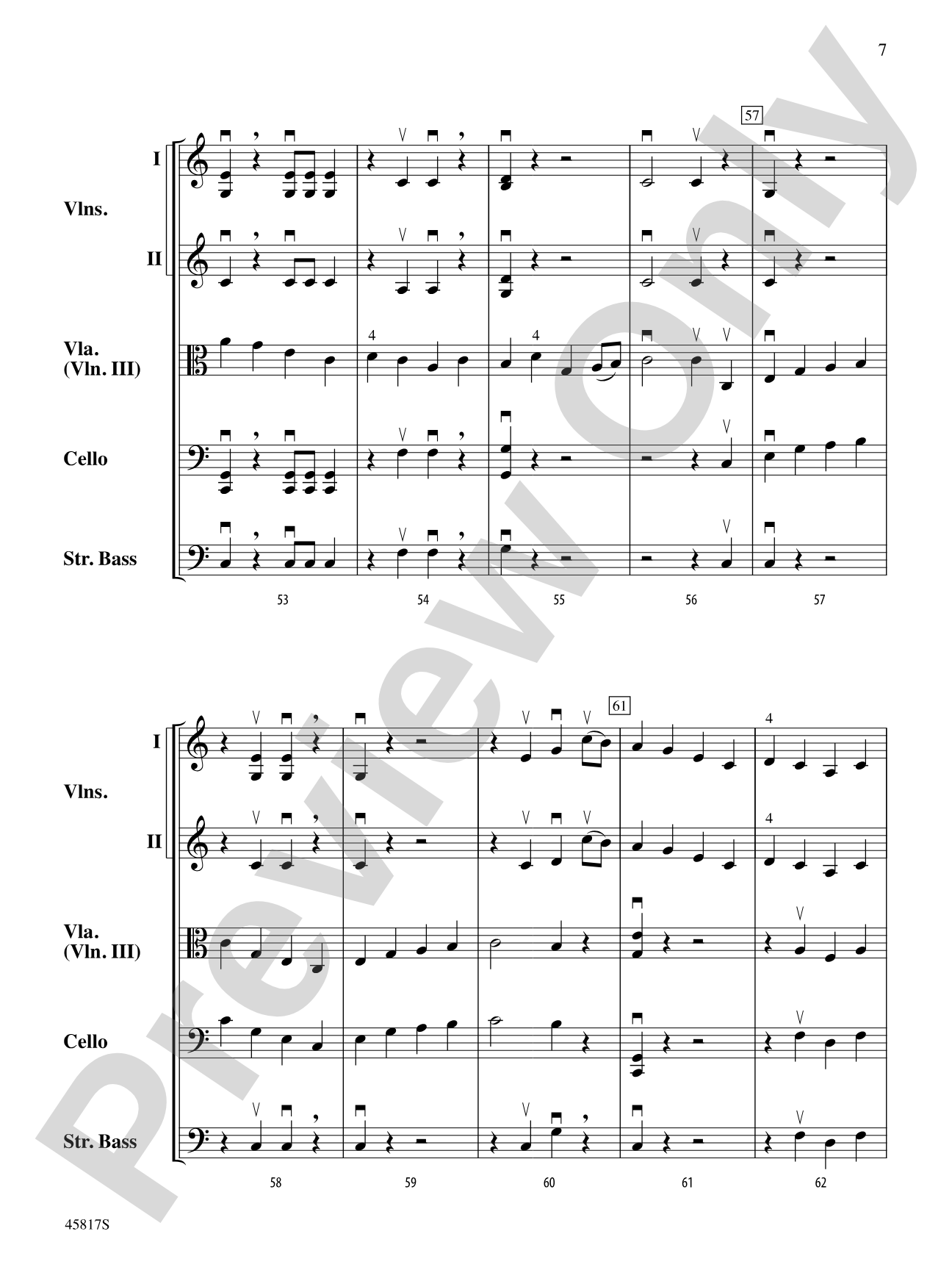 The Girl I Left Behind Me: String Orchestra Conductor Score & Parts