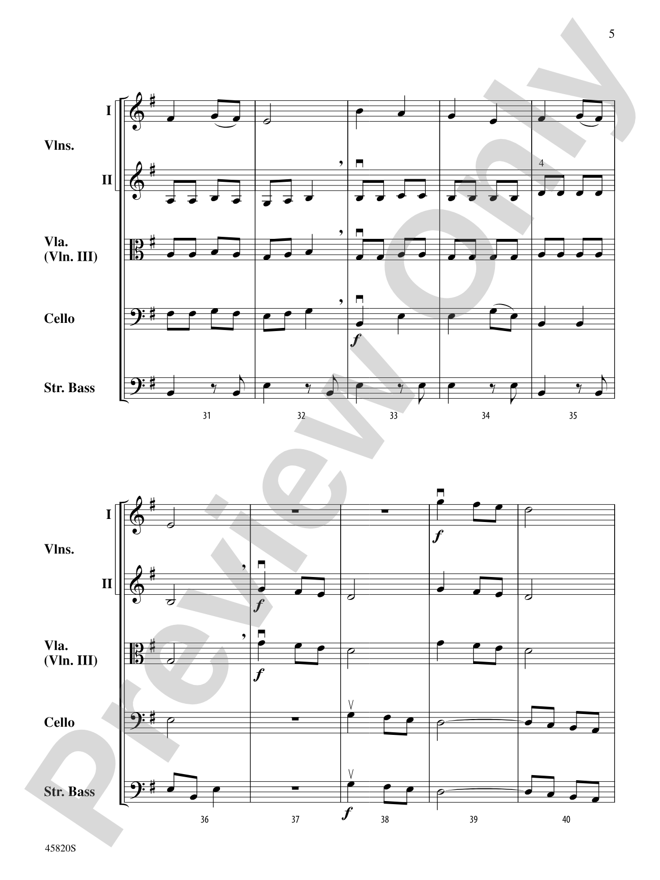 Christmas in a Minute and a Half: String Orchestra Conductor Score & Parts