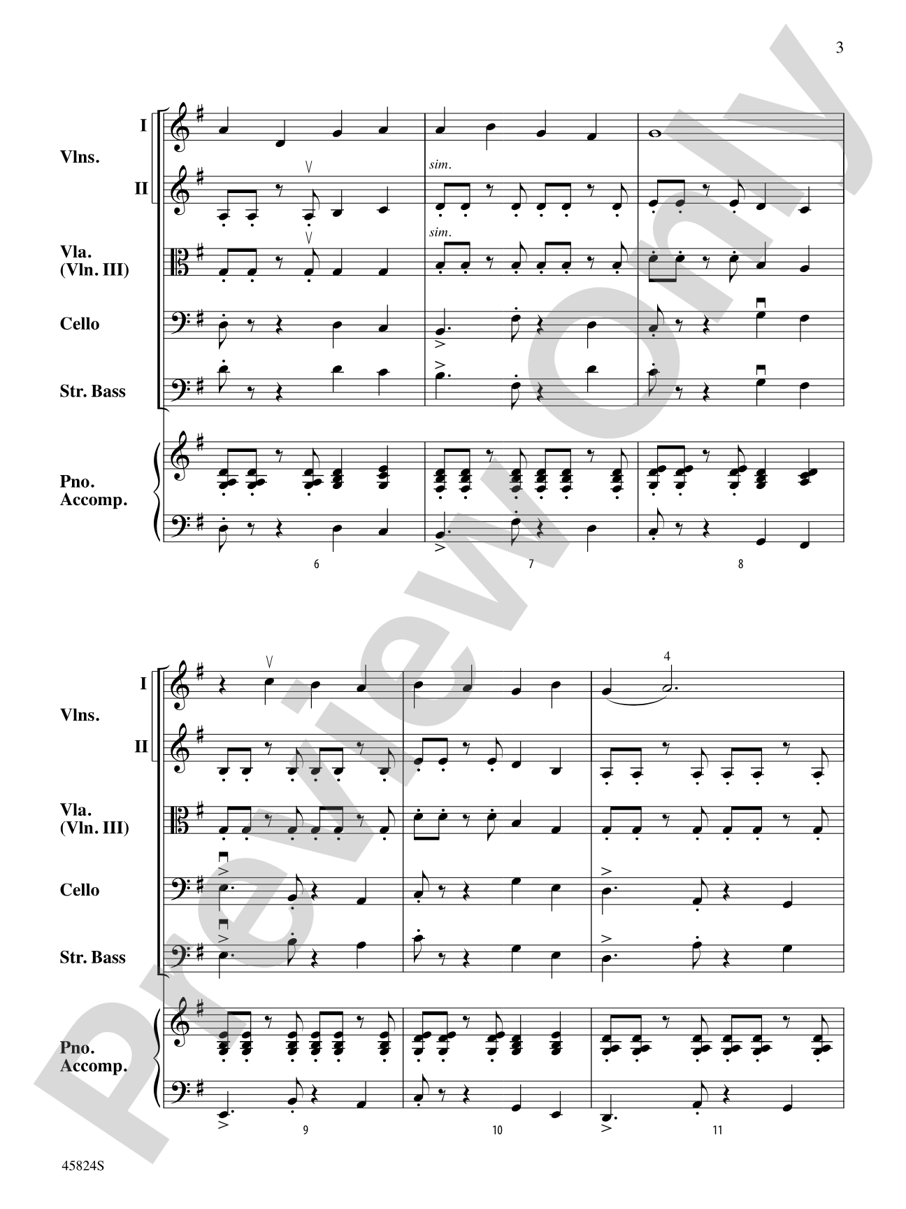 Take Flight: String Orchestra Conductor Score & Parts