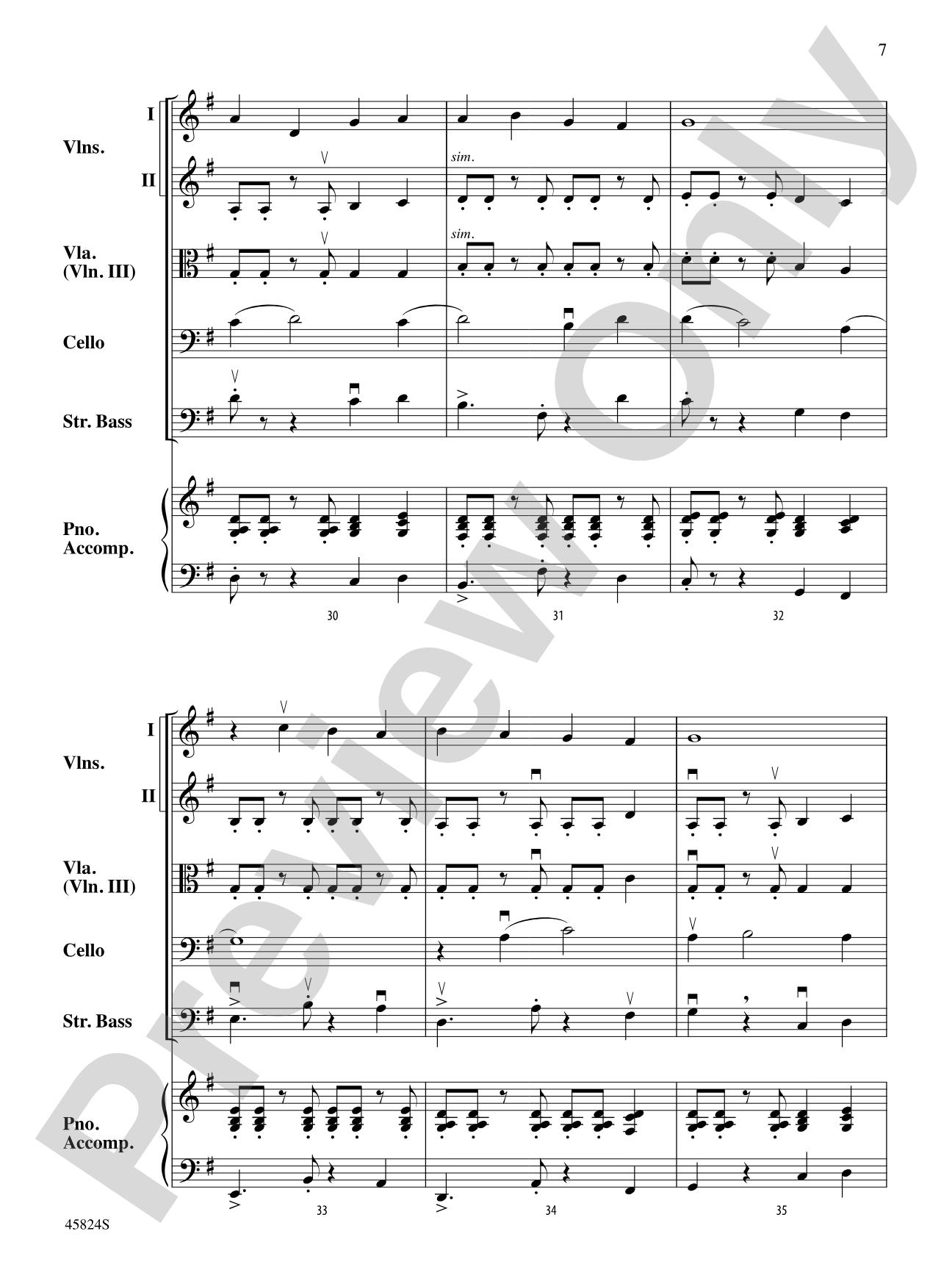 Take Flight: String Orchestra Conductor Score & Parts