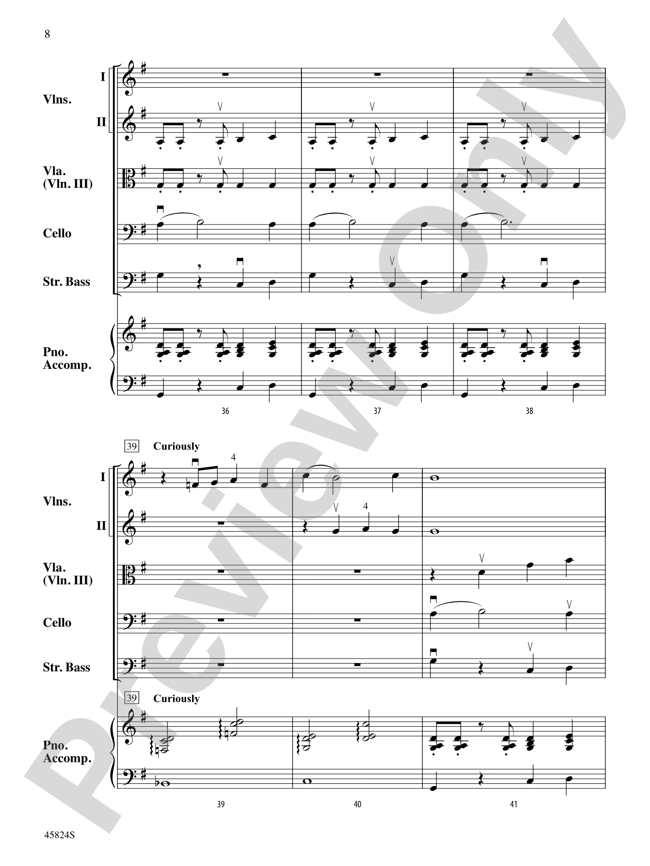 Take Flight: String Orchestra Conductor Score & Parts