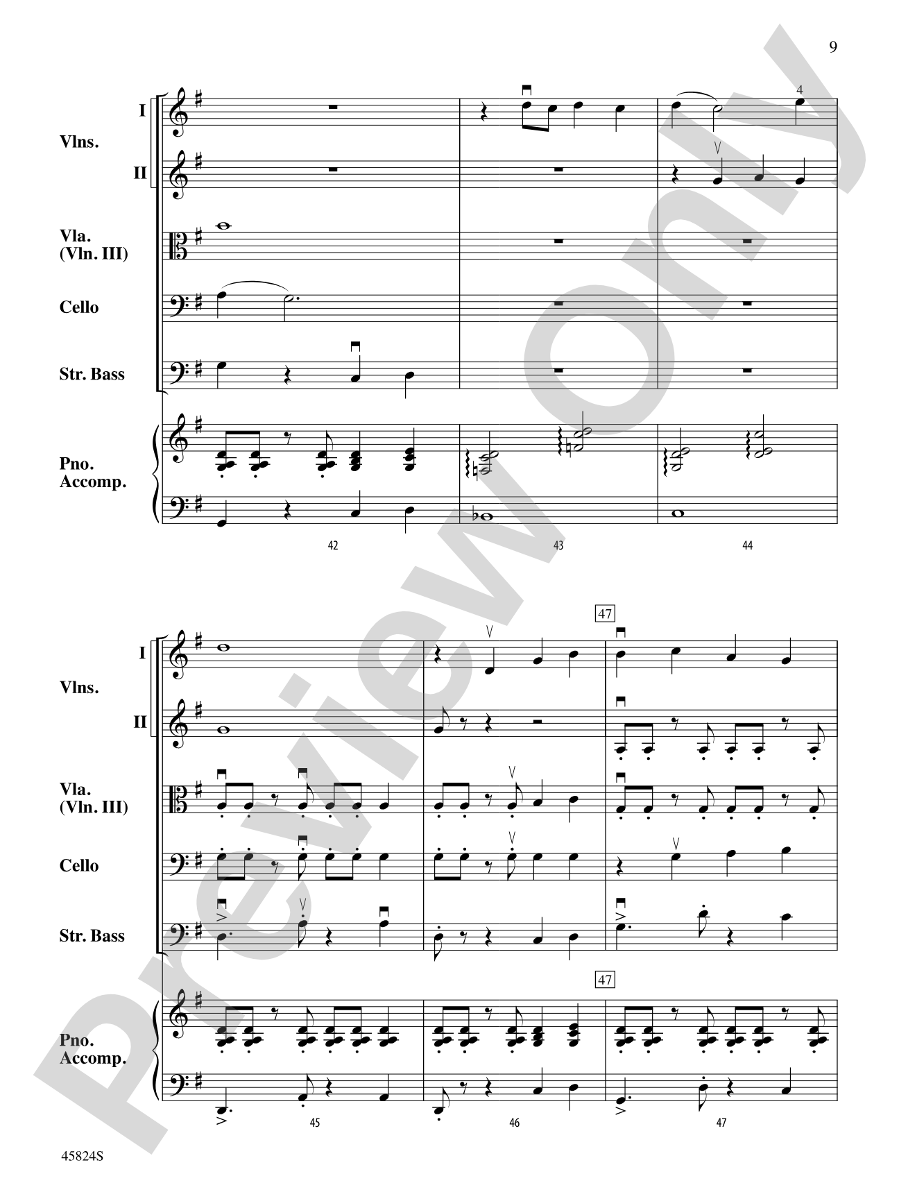 Take Flight: String Orchestra Conductor Score & Parts