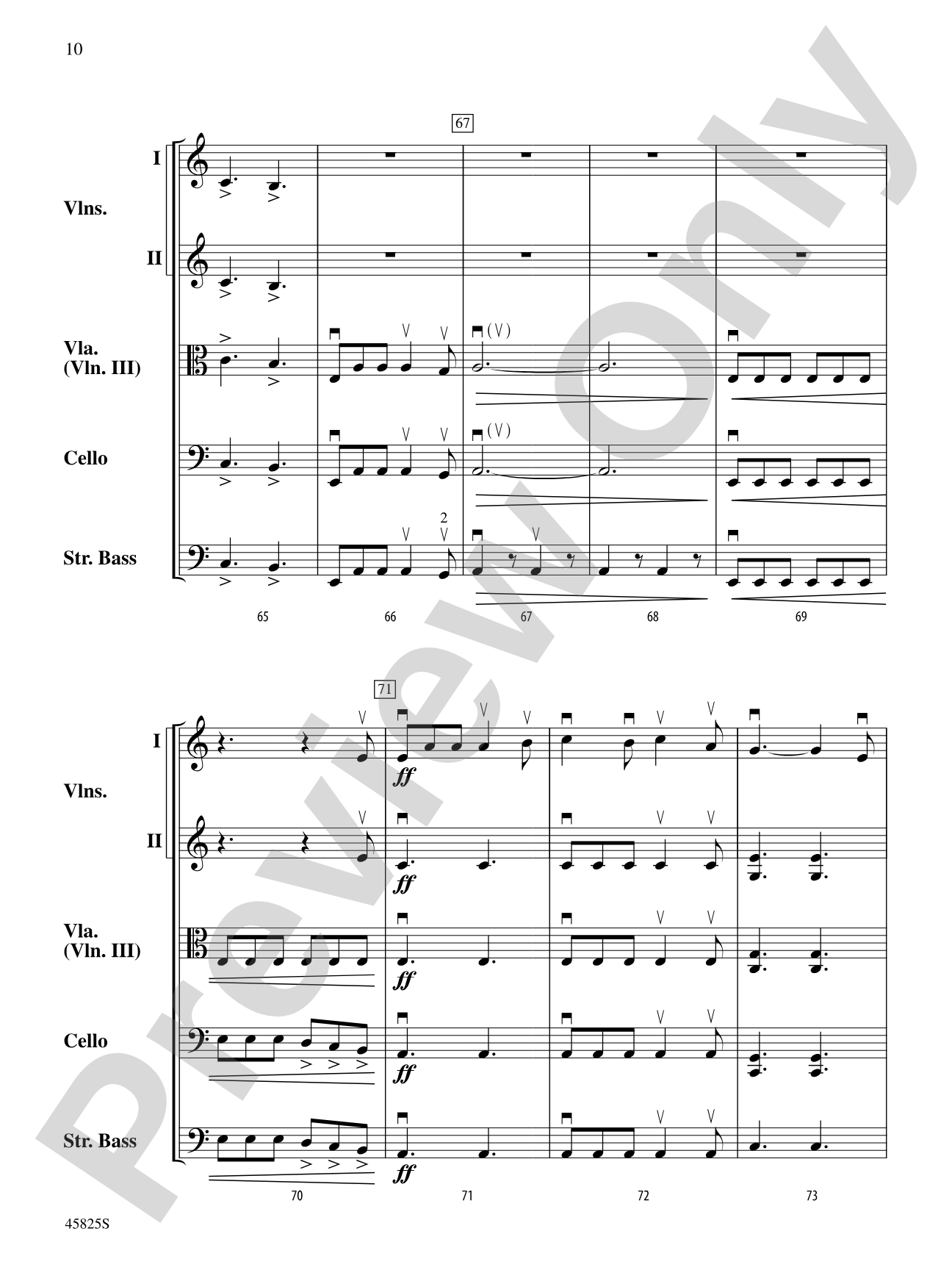 When Johnny Comes Marching Home: String Orchestra Conductor Score & Parts
