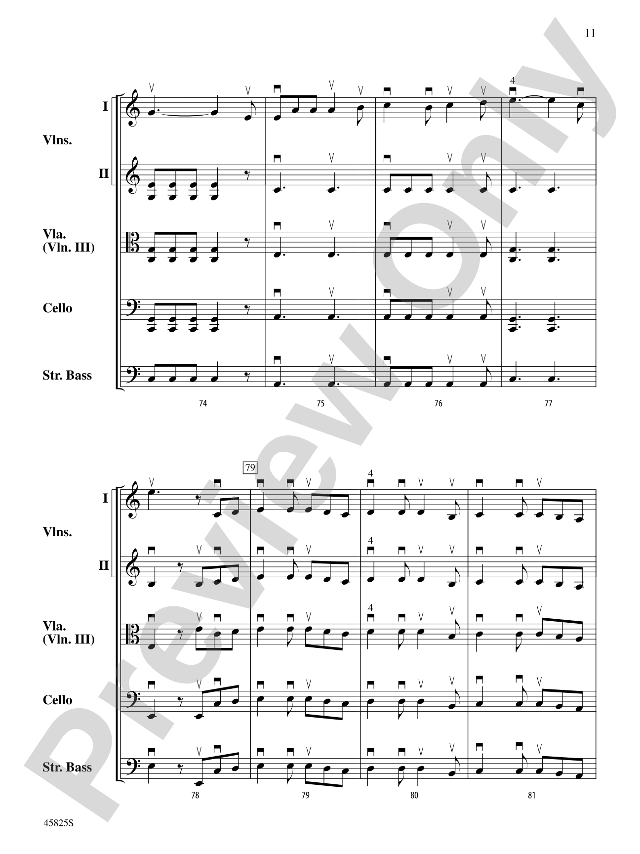 When Johnny Comes Marching Home: String Orchestra Conductor Score & Parts
