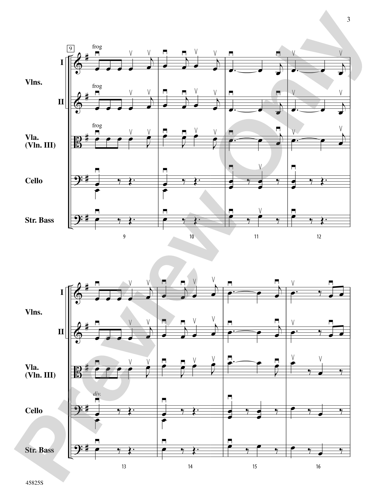 When Johnny Comes Marching Home: String Orchestra Conductor Score & Parts