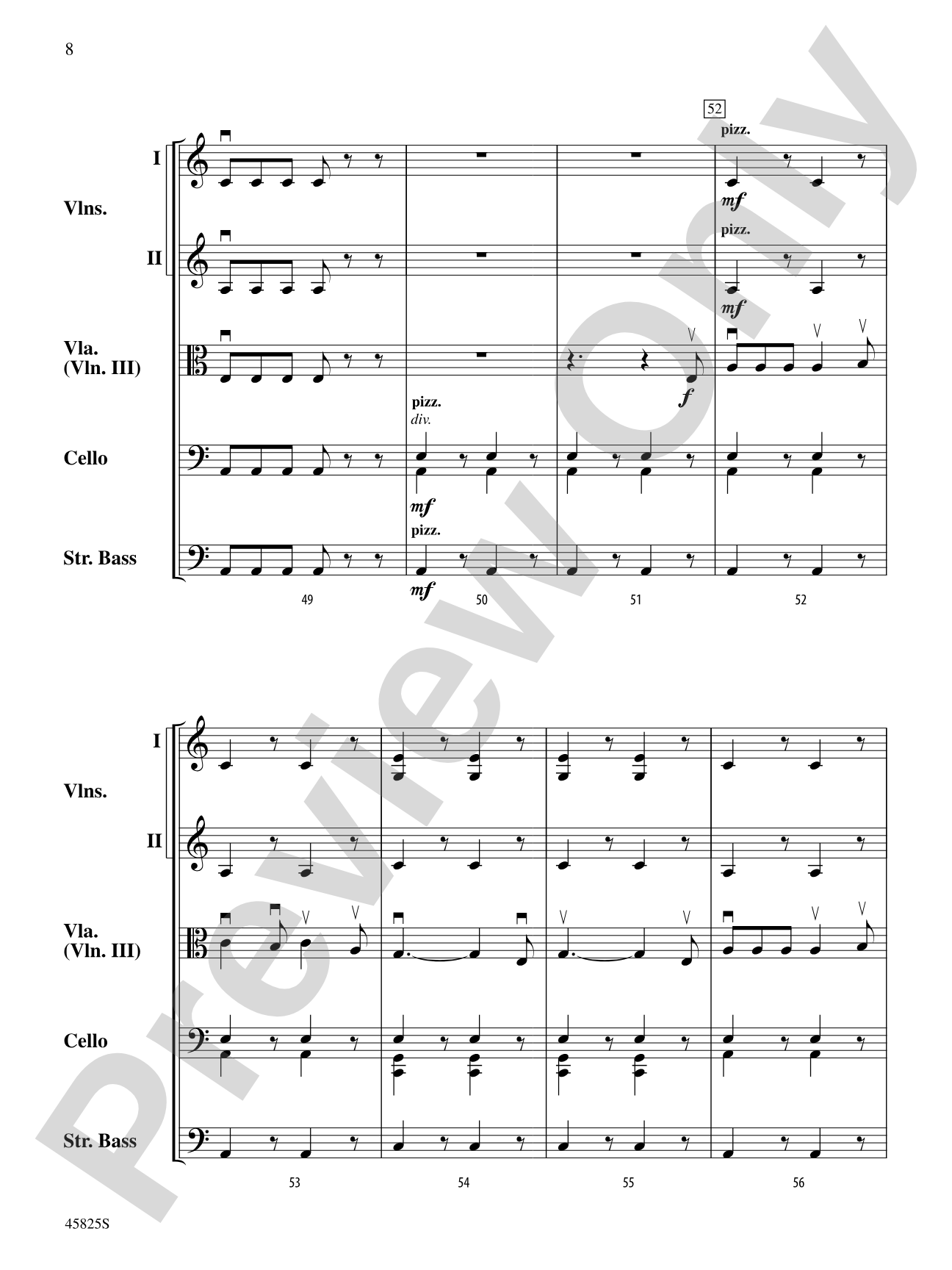 When Johnny Comes Marching Home: String Orchestra Conductor Score & Parts