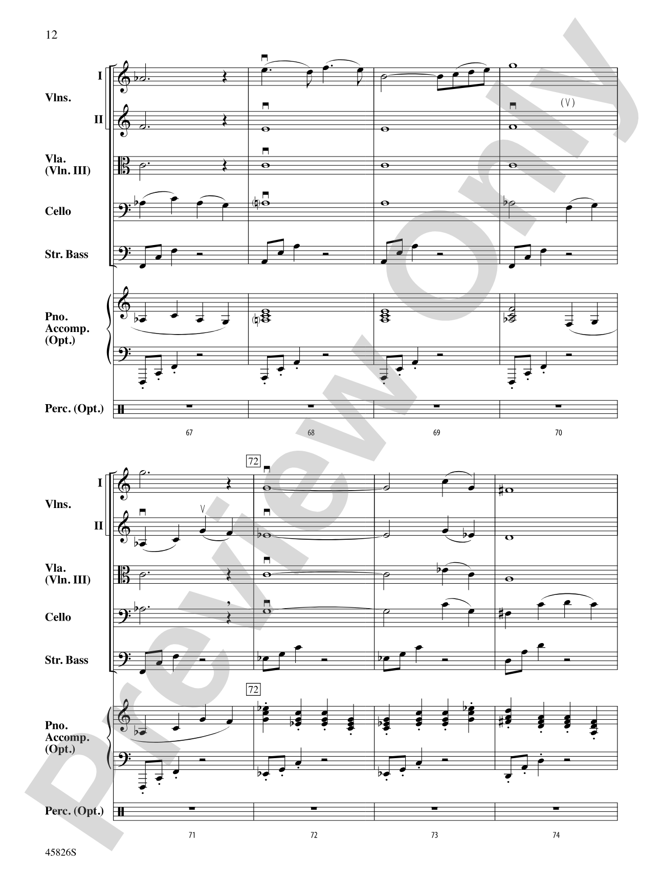 StarCraft II: Legacy of the Void, Selections from: String Orchestra Conductor Score & Parts