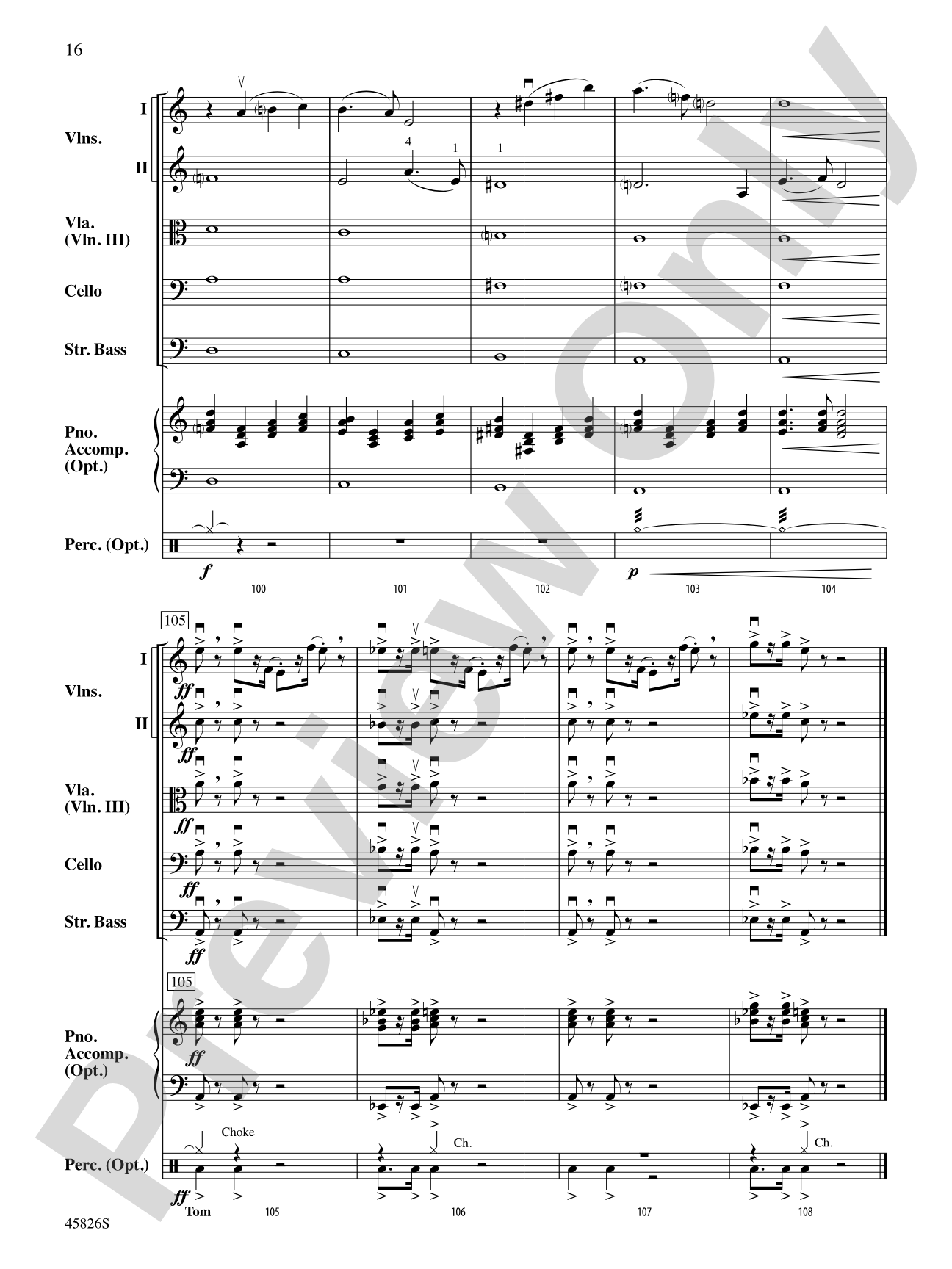 StarCraft II: Legacy of the Void, Selections from: String Orchestra Conductor Score & Parts
