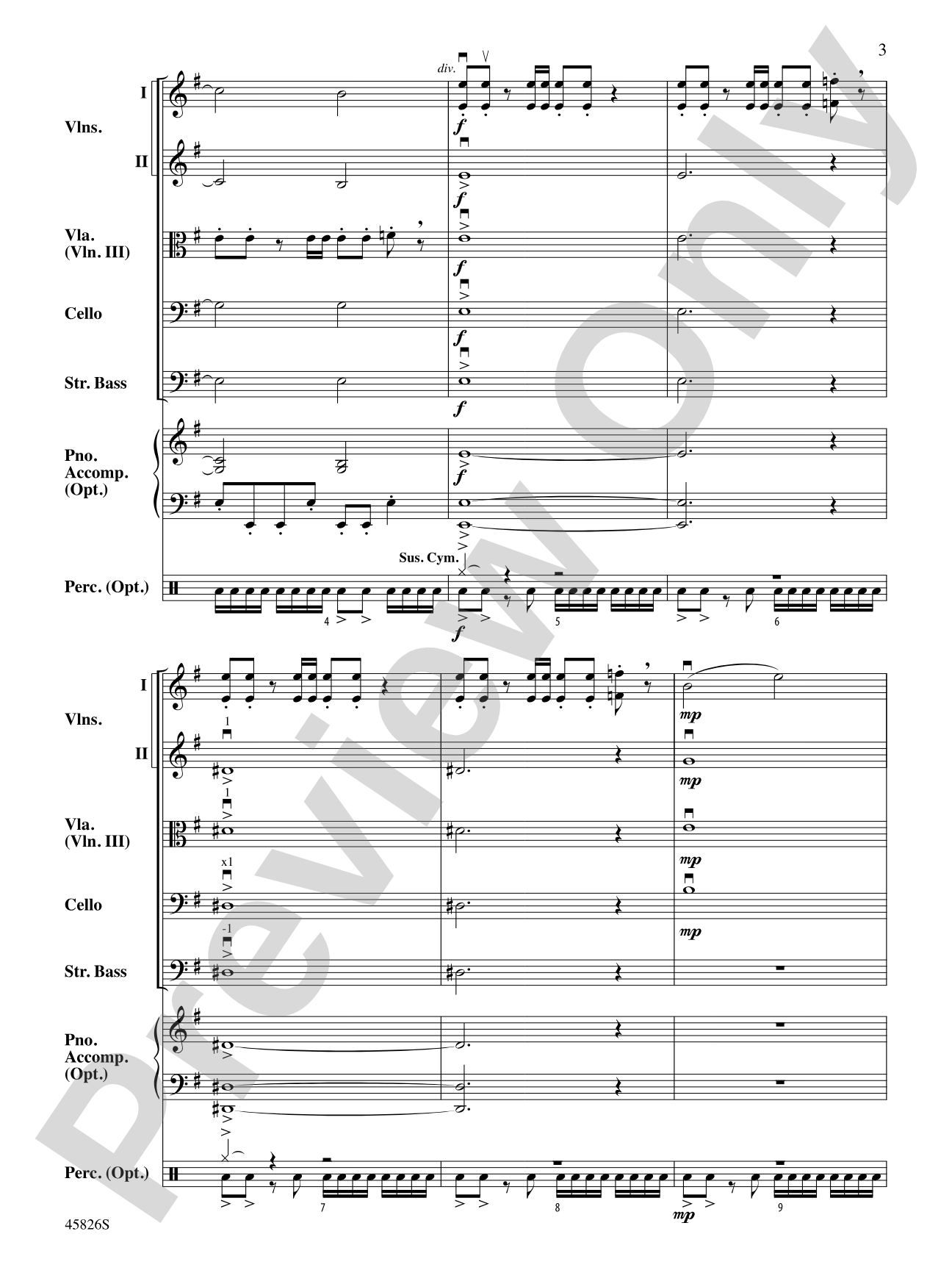 StarCraft II: Legacy of the Void, Selections from: String Orchestra Conductor Score & Parts
