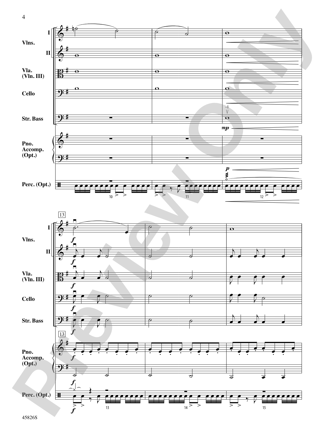 StarCraft II: Legacy of the Void, Selections from: String Orchestra Conductor Score & Parts